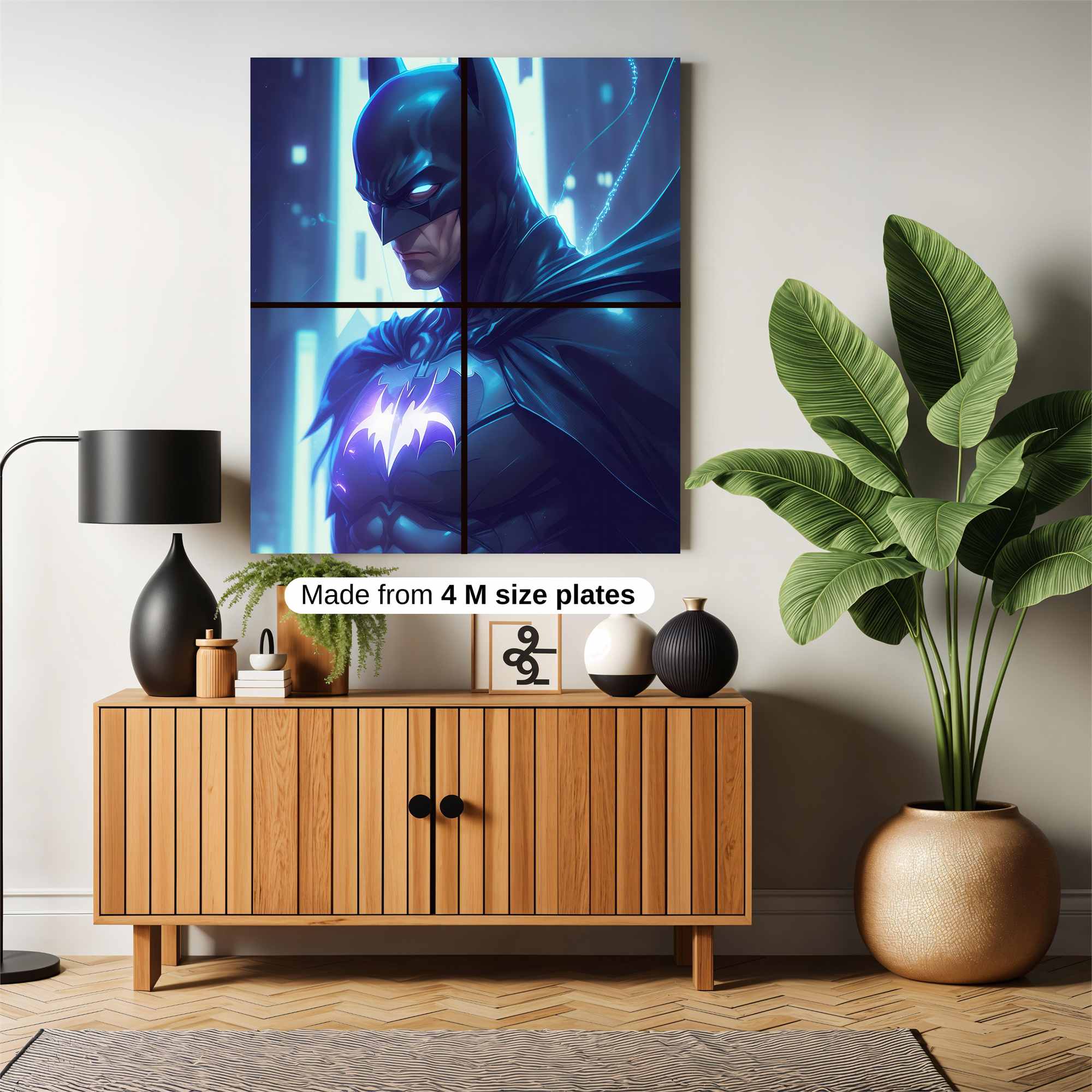 Batman Resolute Safe Wall Magnetic / M