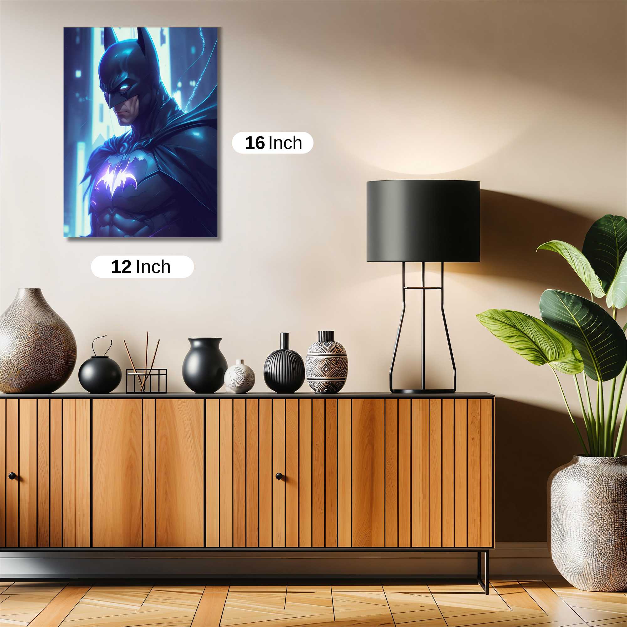 Batman Resolute Safe Wall Magnetic / M