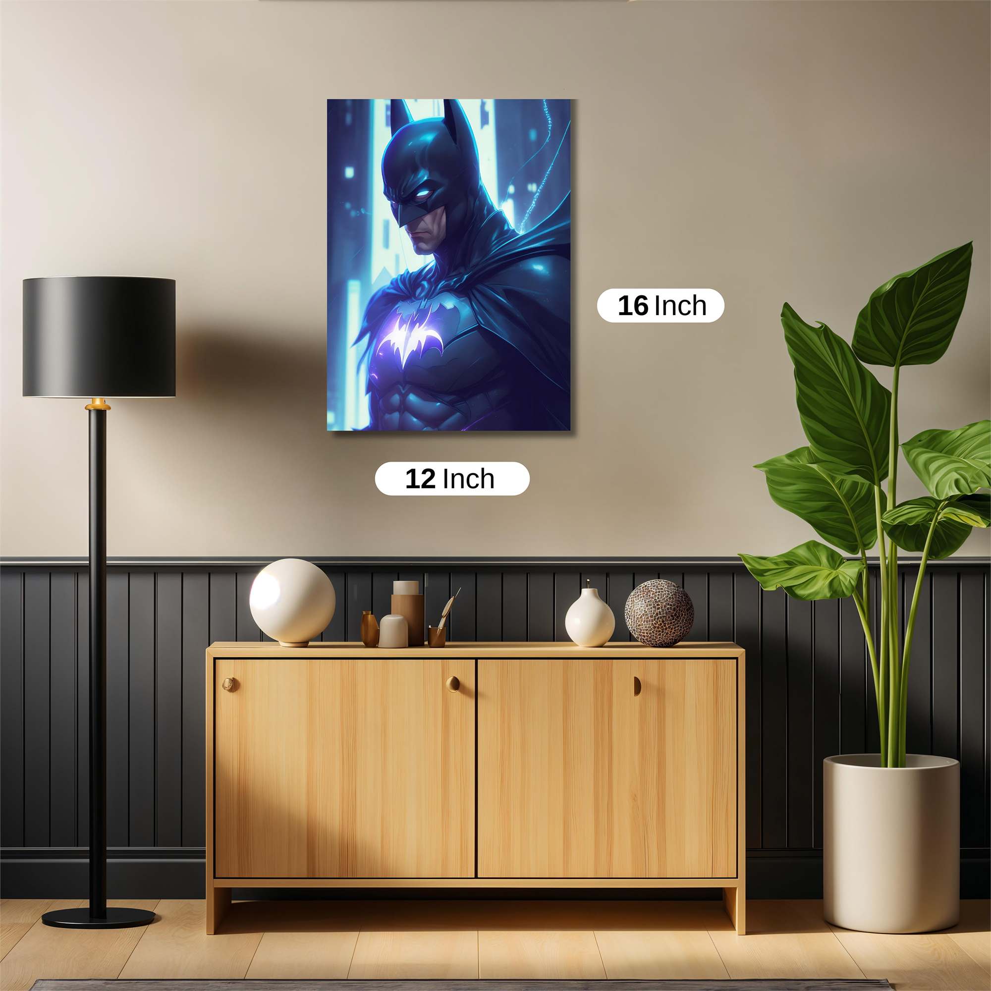 Batman Resolute Safe Wall Magnetic / M