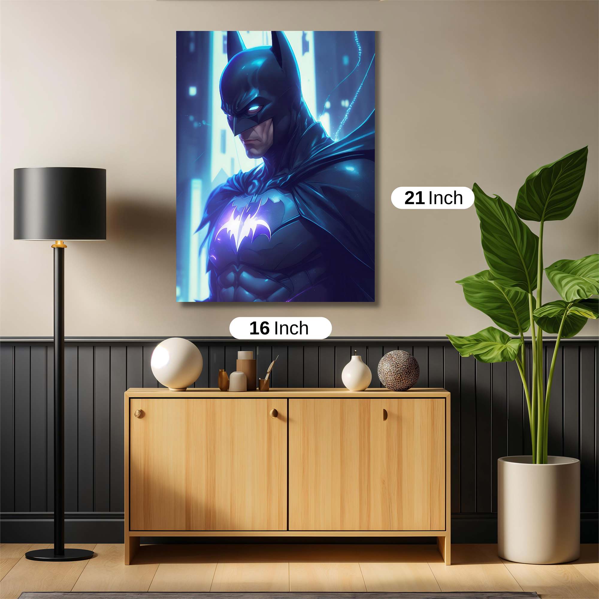 Batman Resolute Safe Wall Magnetic / M