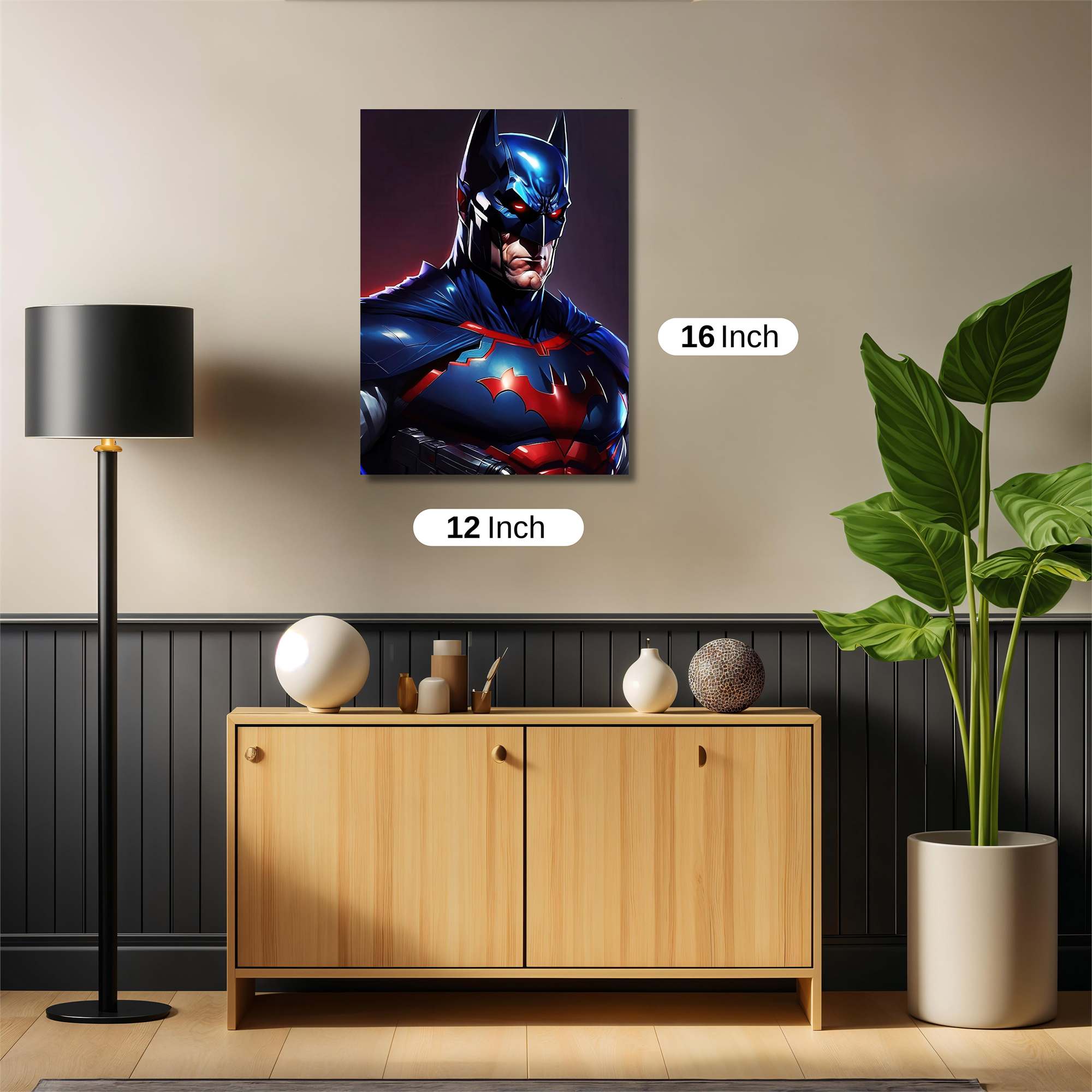 Batman Intense Safe Wall Magnetic / M