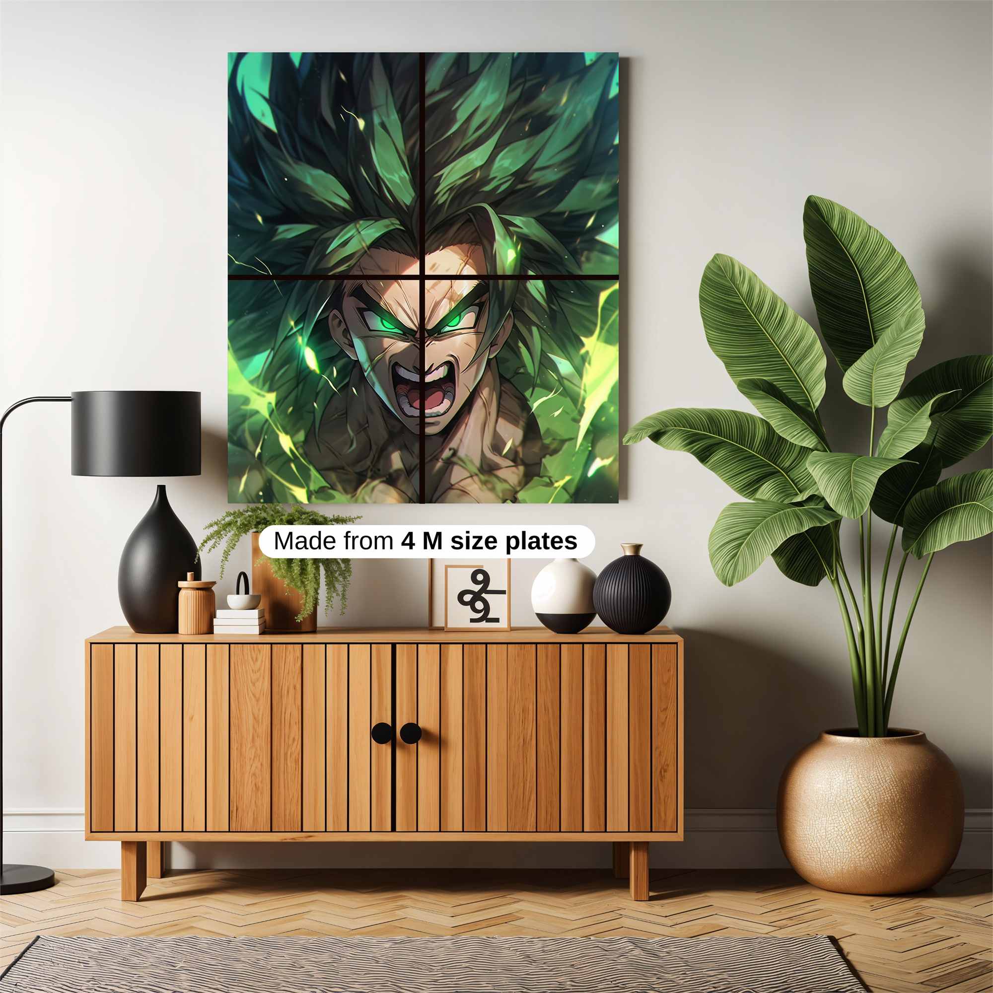 Broly Ferocious Safe Wall Magnetic / M