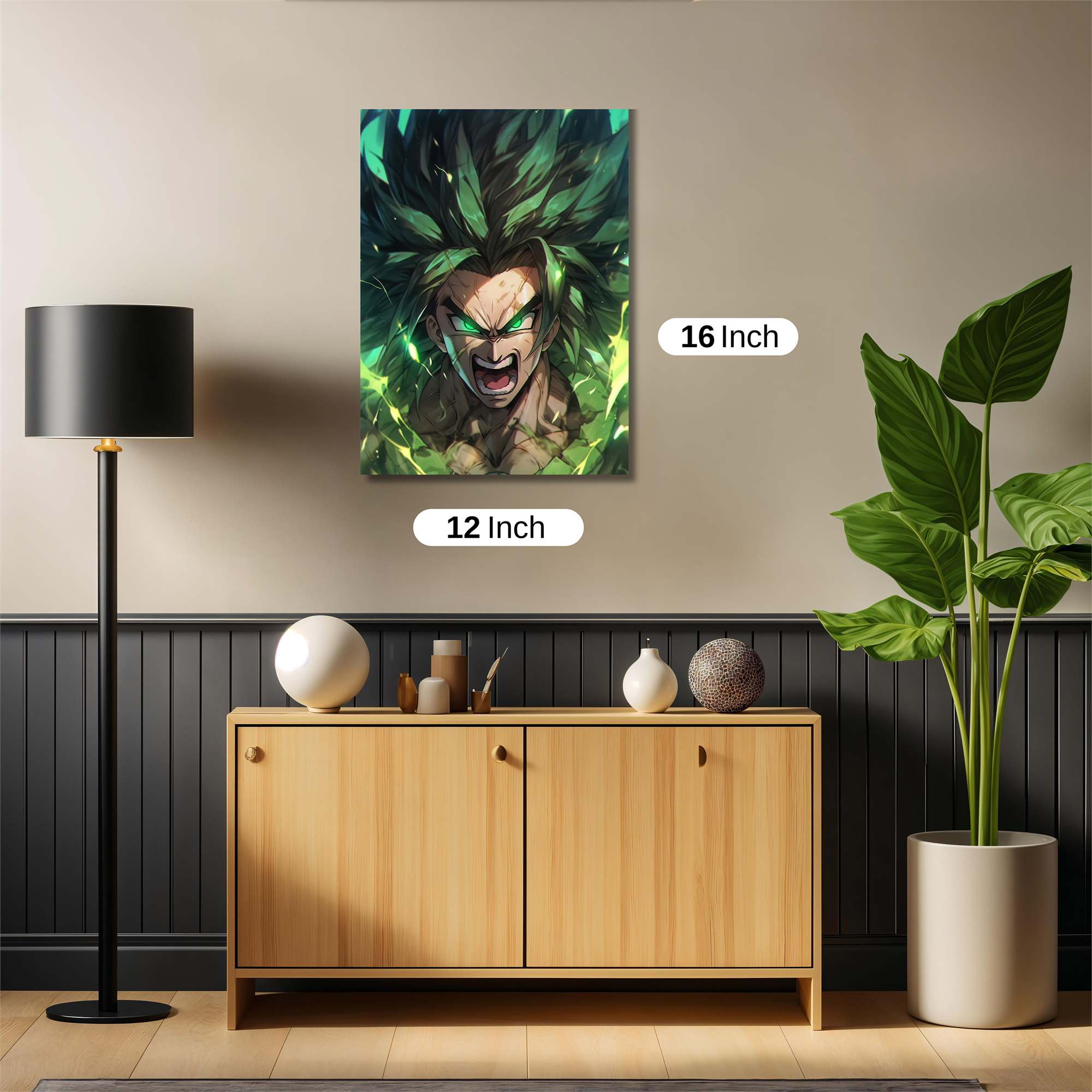 Broly Ferocious Safe Wall Magnetic / M