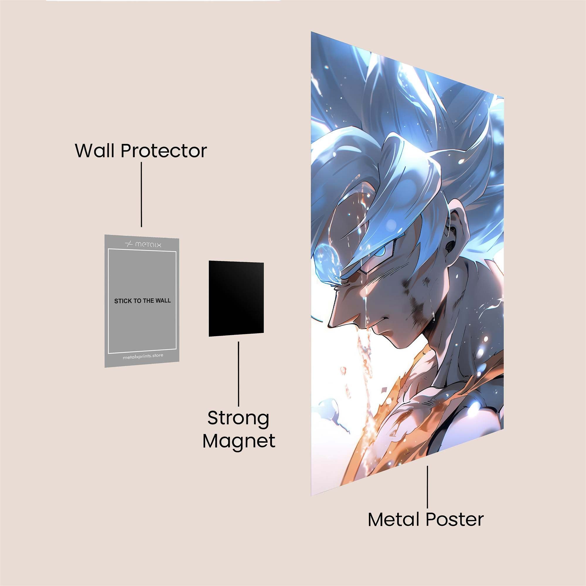 Goku Radiant Safe Wall Magnetic / M