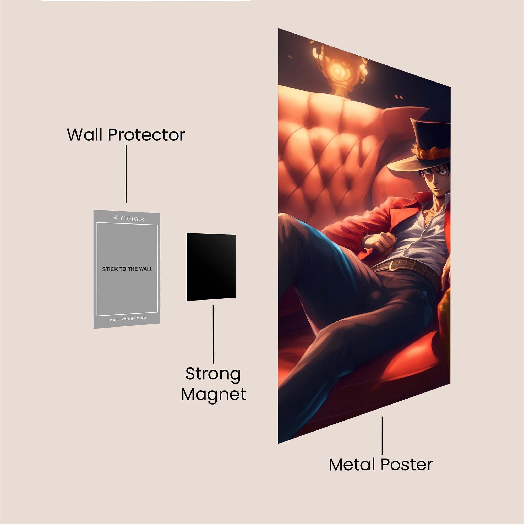 Hat Swagger Safe Wall Magnetic / M