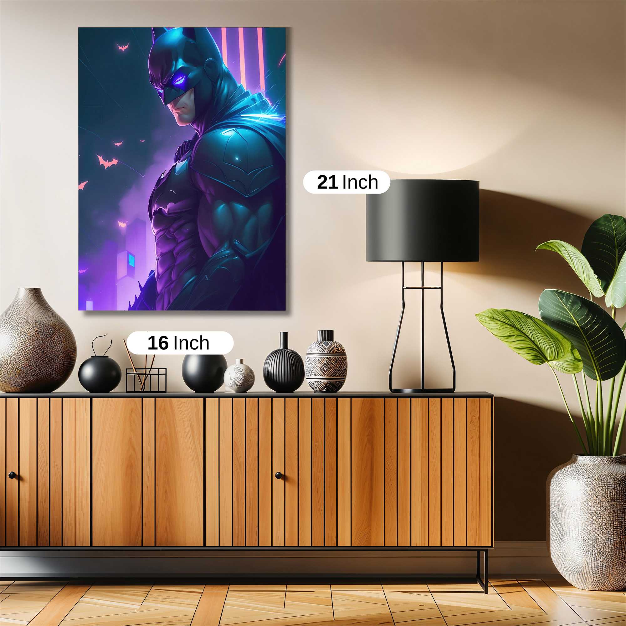 Batman Enigmatic Safe Wall Magnetic / M