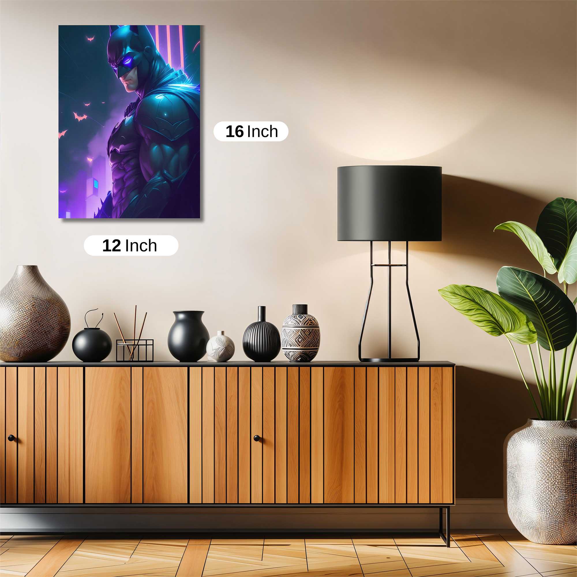 Batman Enigmatic Safe Wall Magnetic / M