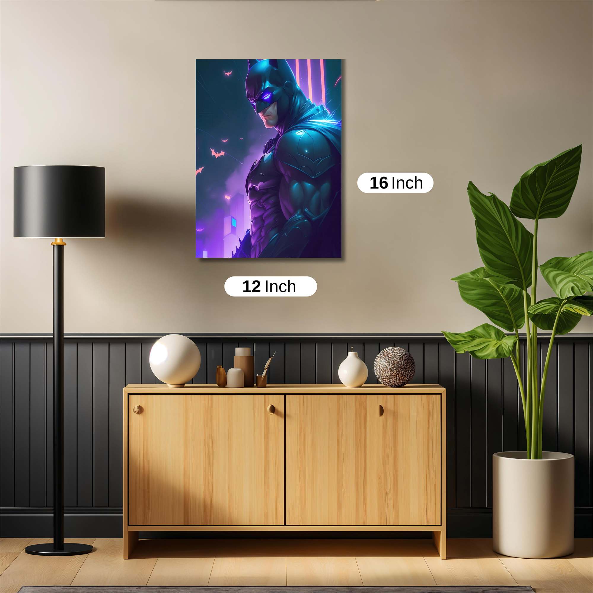 Batman Enigmatic Safe Wall Magnetic / M