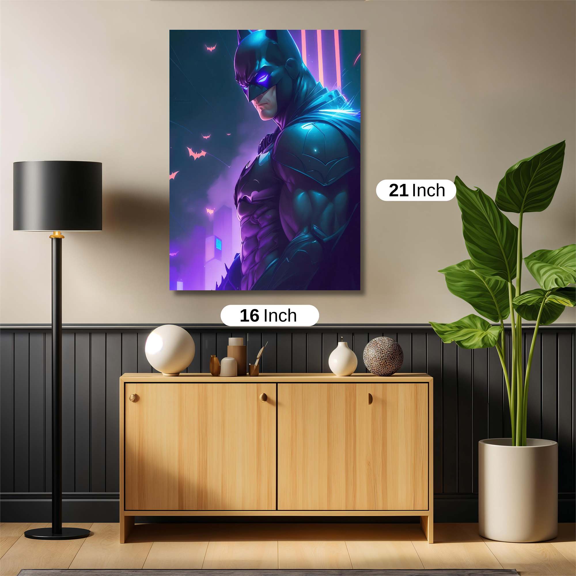 Batman Enigmatic Safe Wall Magnetic / M
