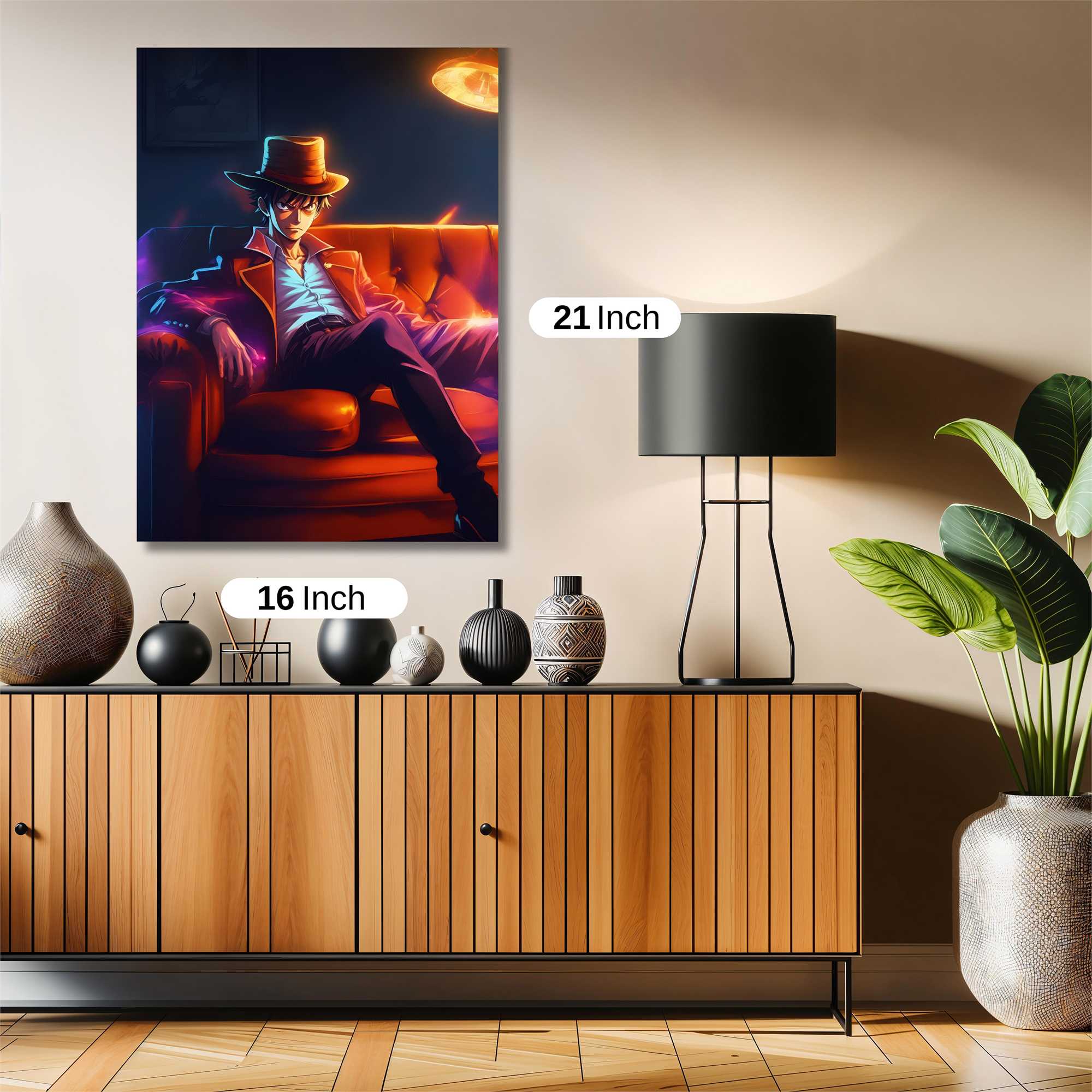 Luffy Enigmatic Safe Wall Magnetic / M