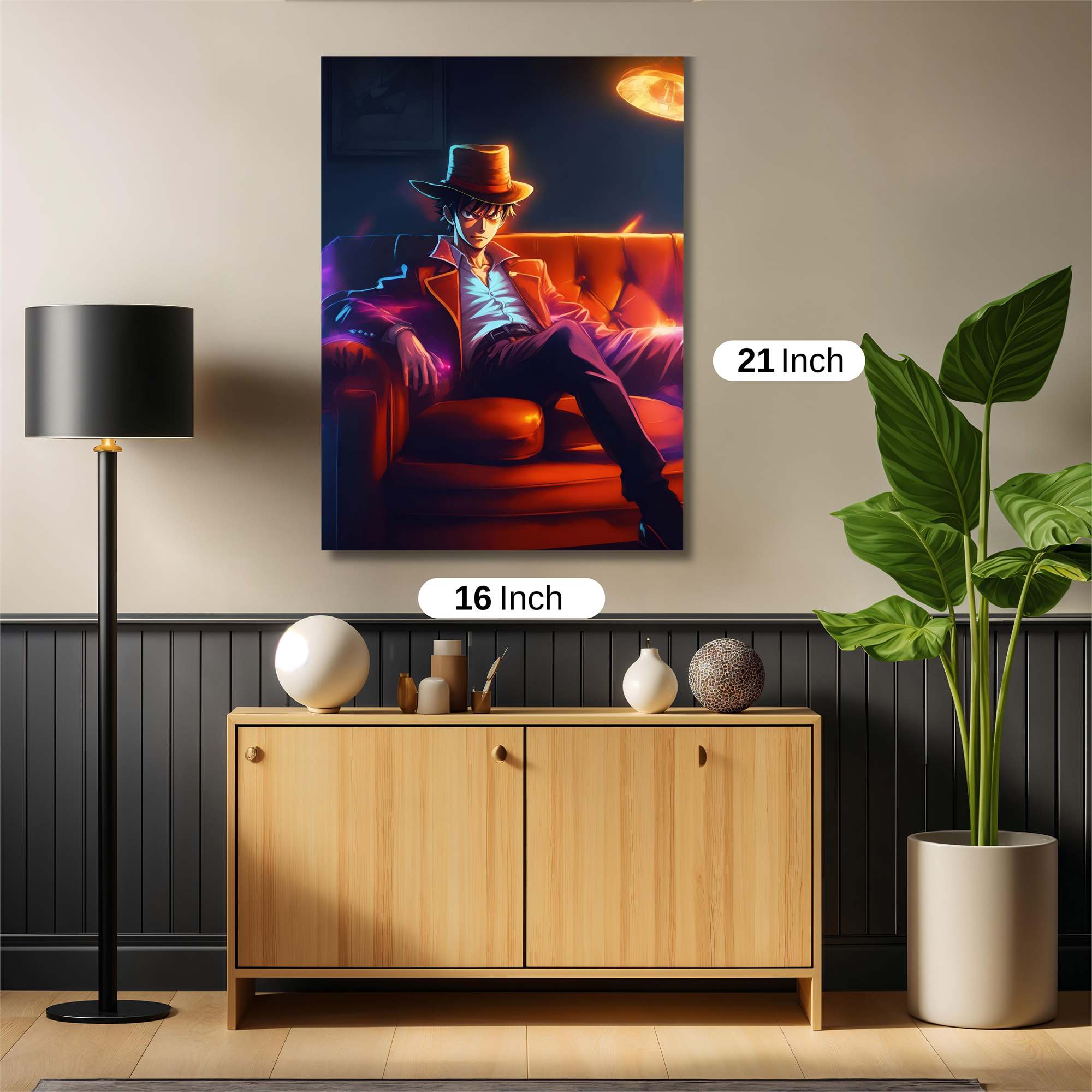 Luffy Enigmatic Safe Wall Magnetic / M