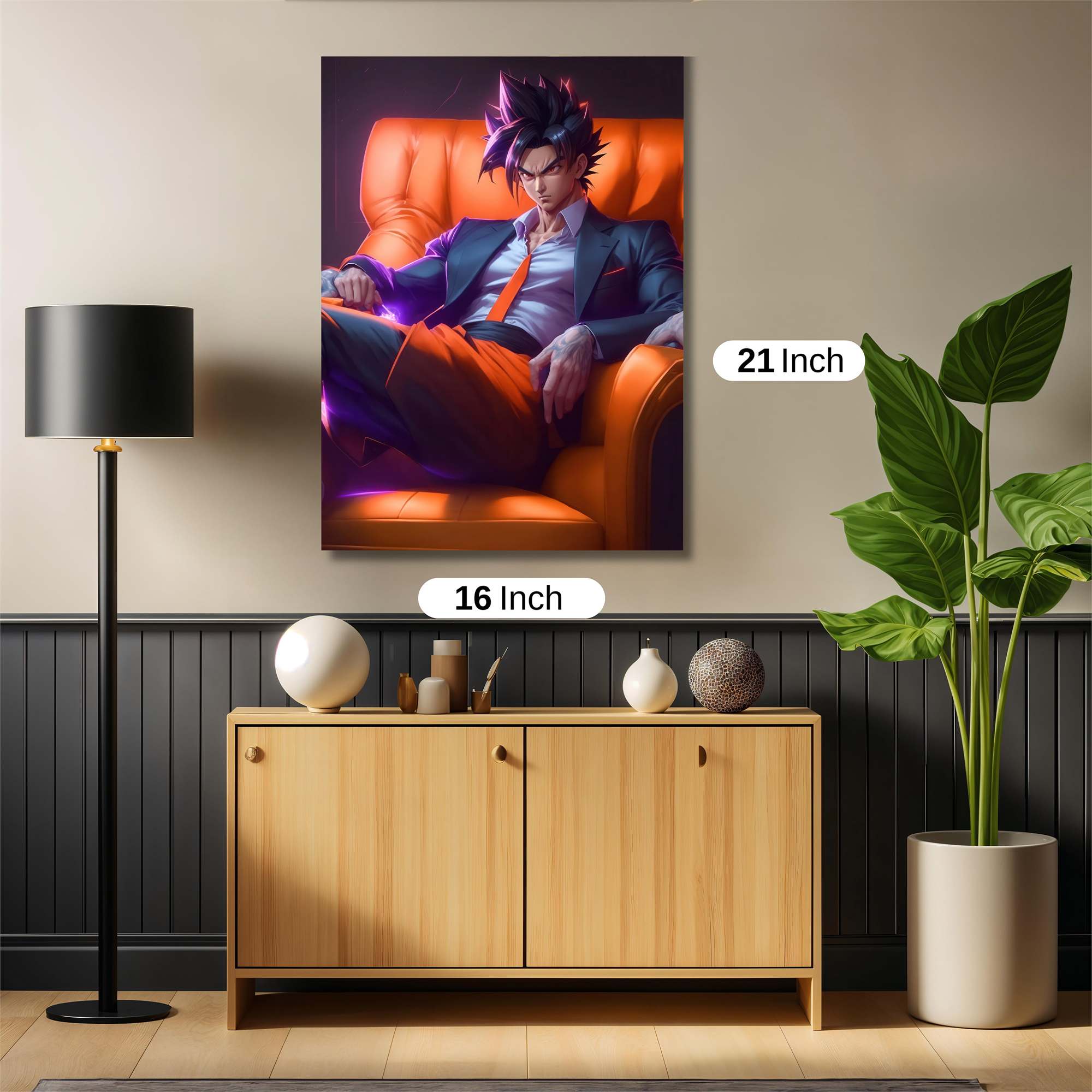 Goku Suave Safe Wall Magnetic / M