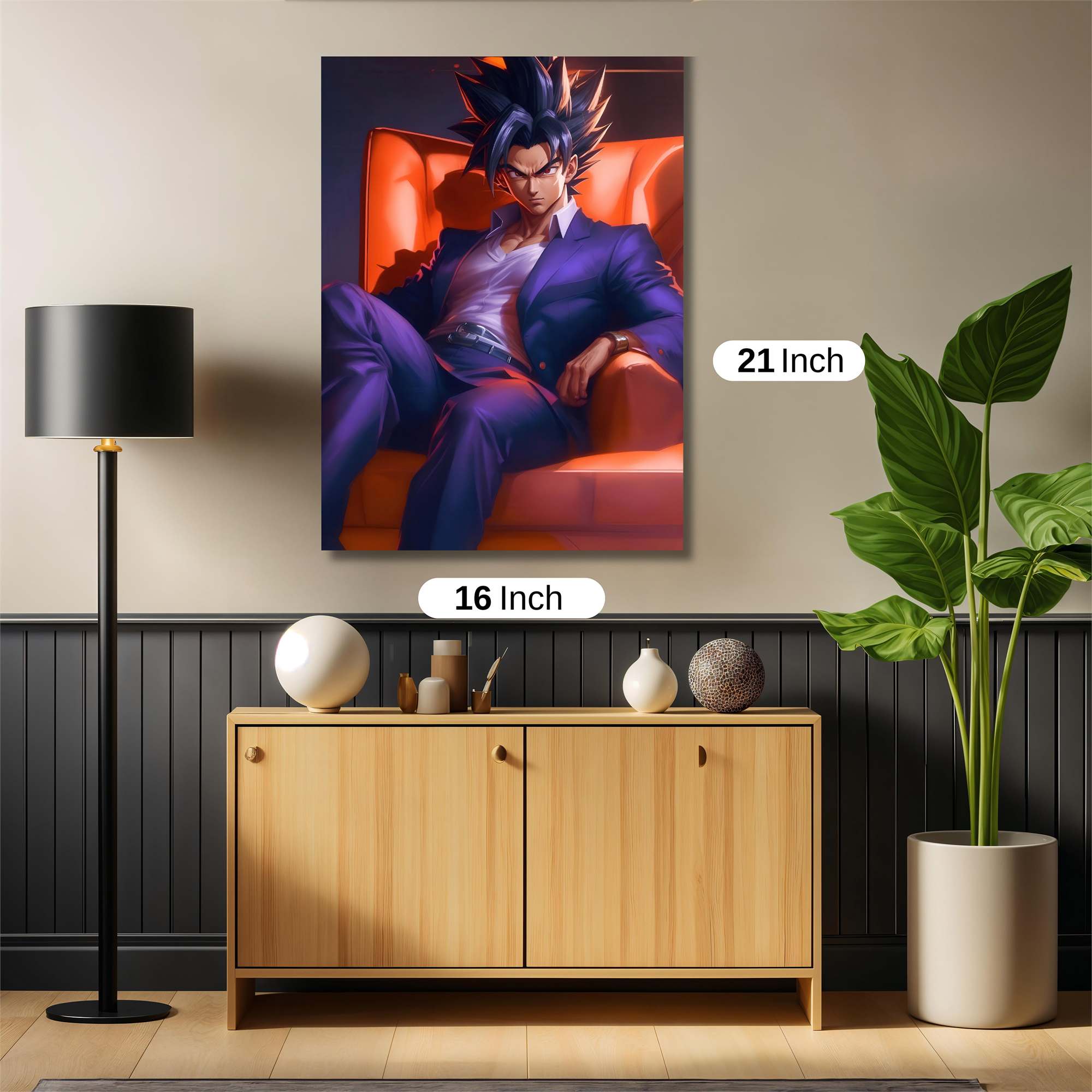 Goku Swagger Safe Wall Magnetic / M