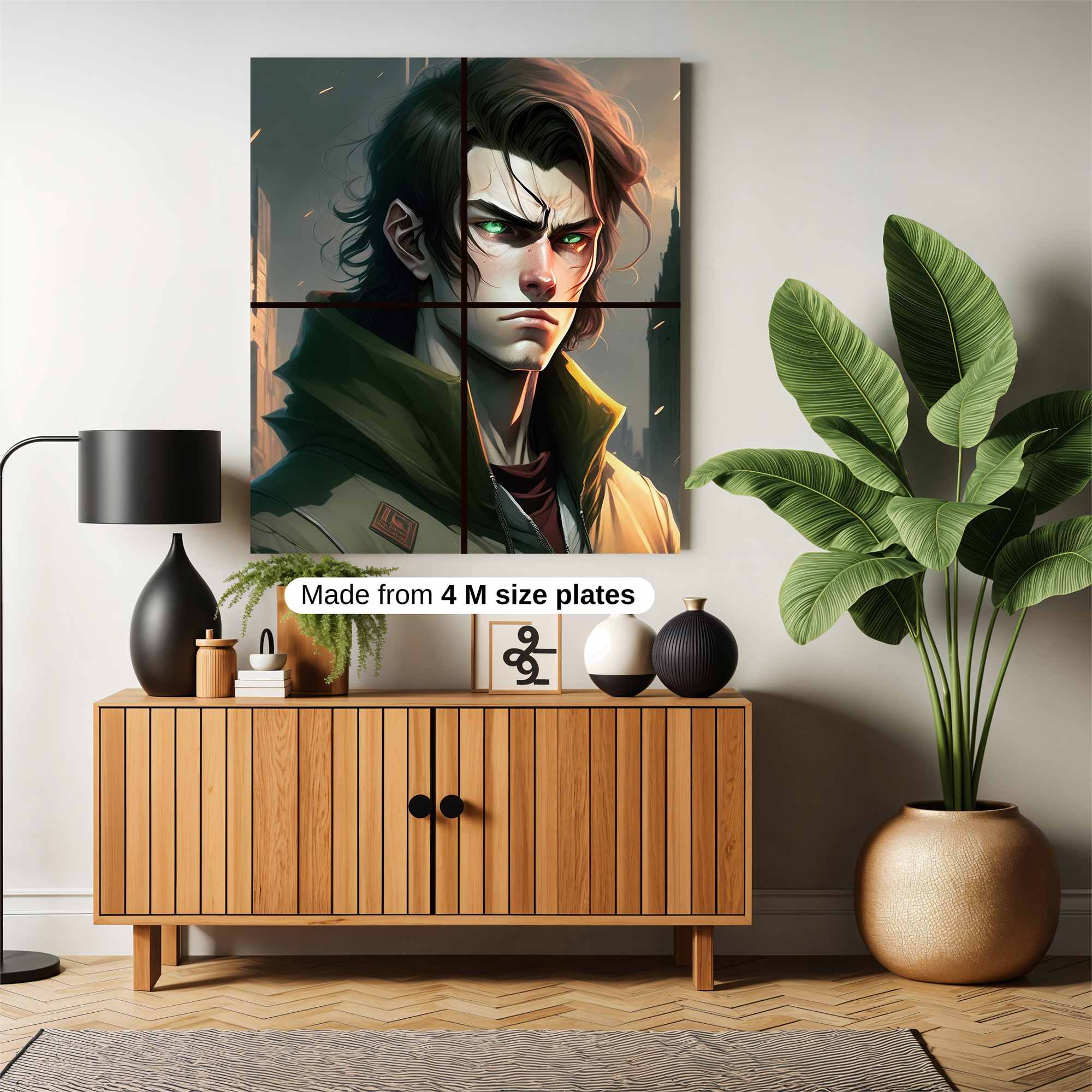 Cyberpunk Fury Safe Wall Magnetic / M