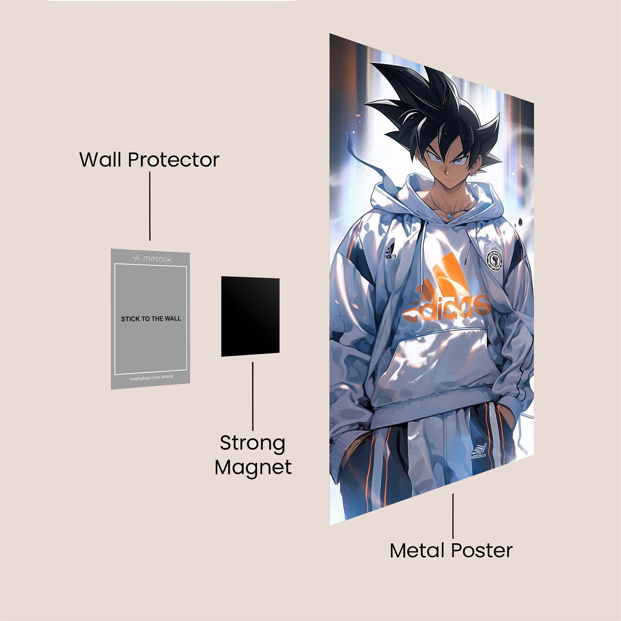 Goku Radiant Safe Wall Magnetic / M