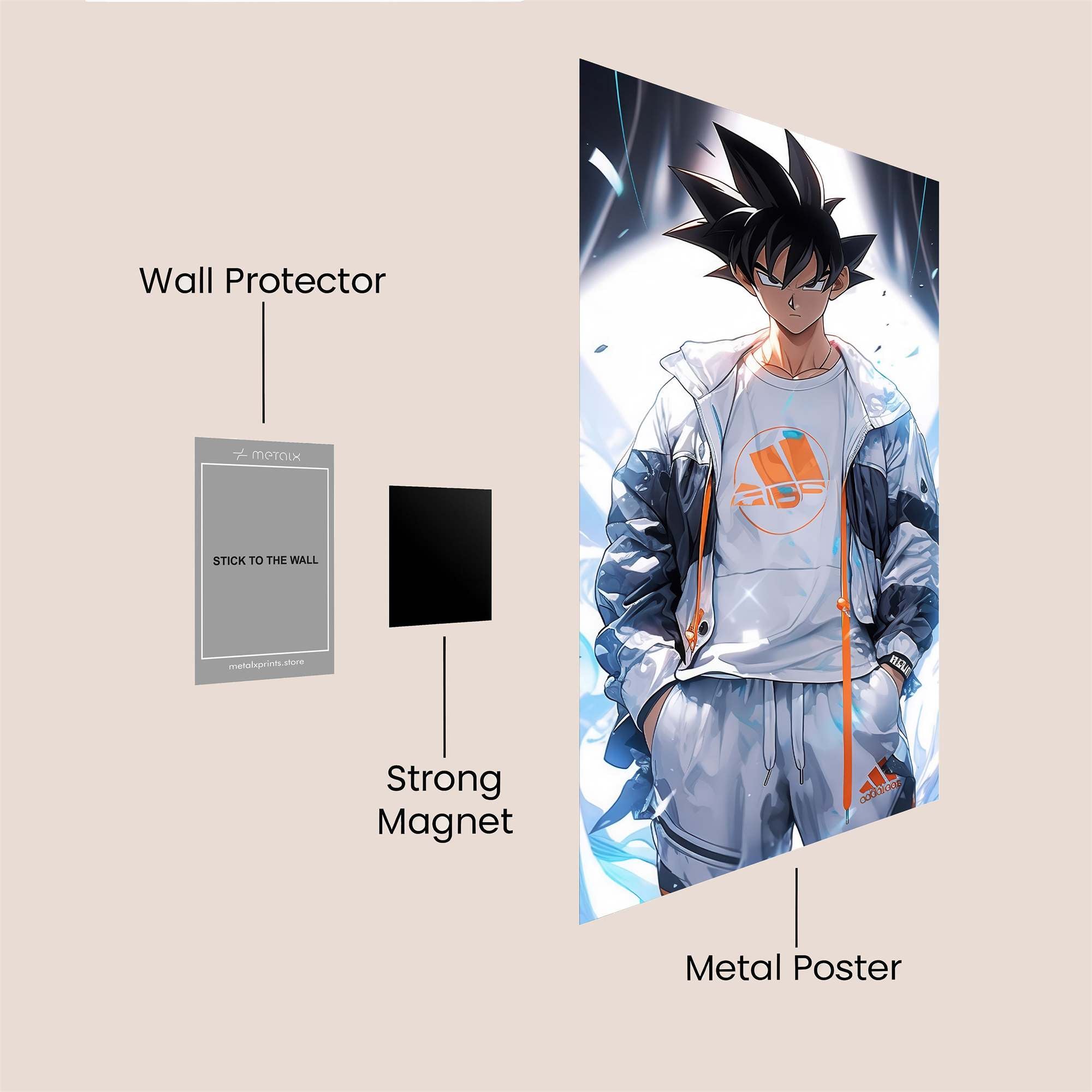 Goku Radiant Safe Wall Magnetic / M