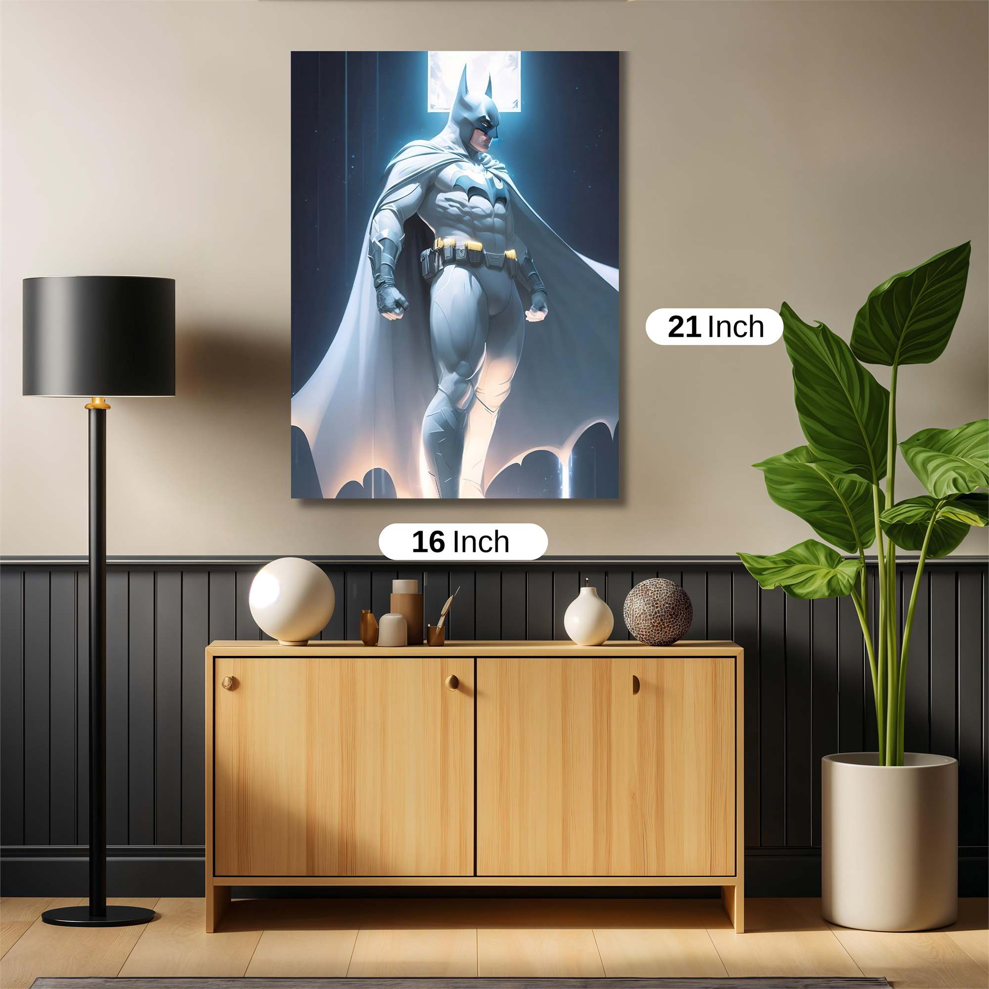 Batman Radiant Safe Wall Magnetic / M