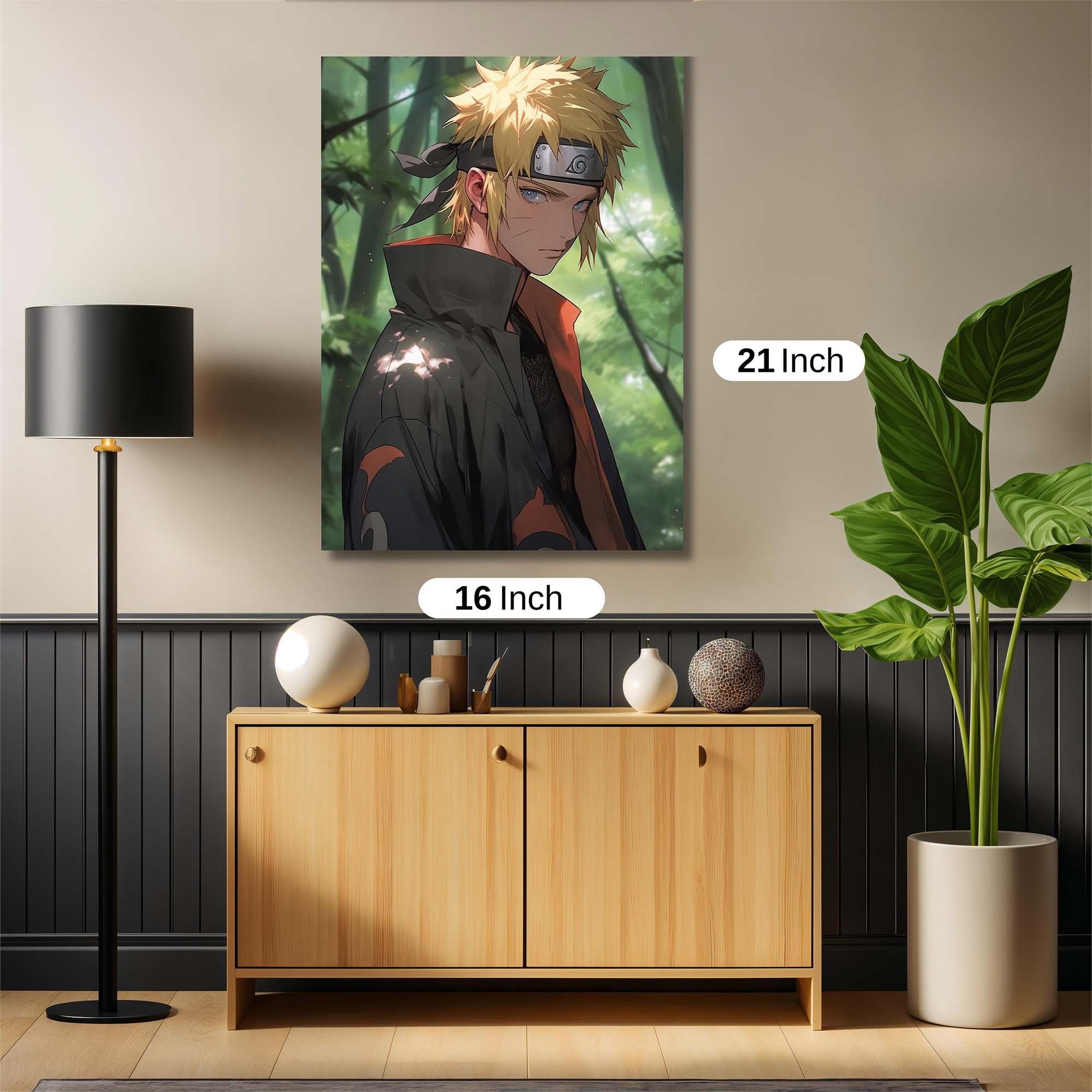 Naruto Serene Safe Wall Magnetic / M