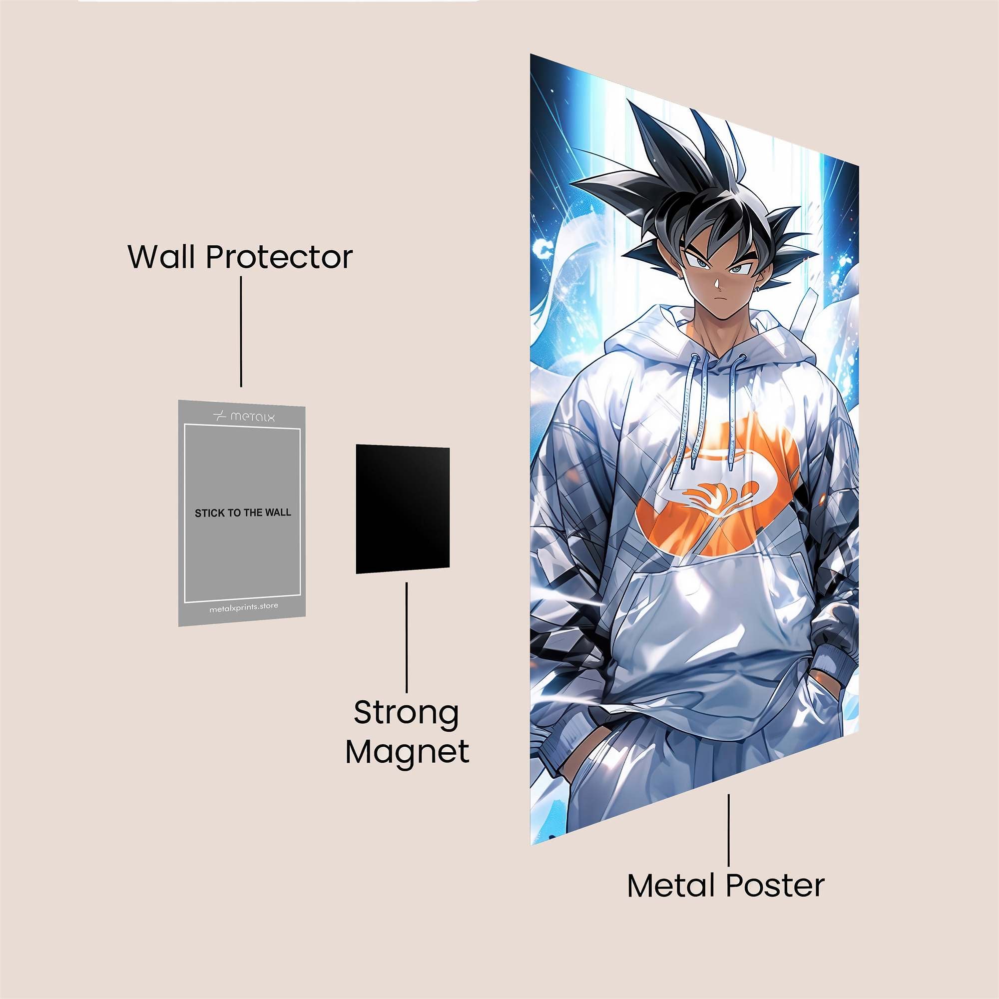 Goku Serene Safe Wall Magnetic / M