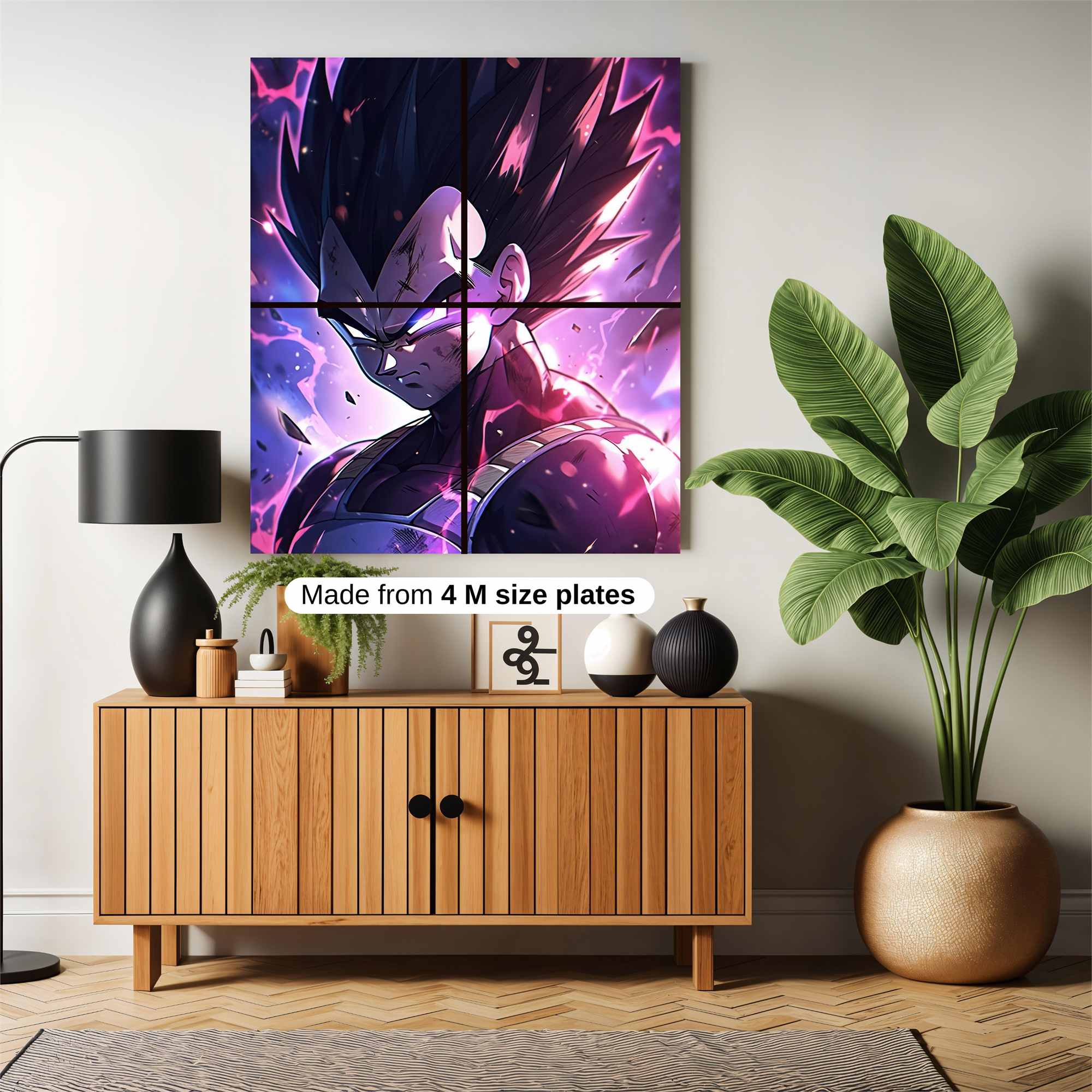 Vegeta Valiant Safe Wall Magnetic / M