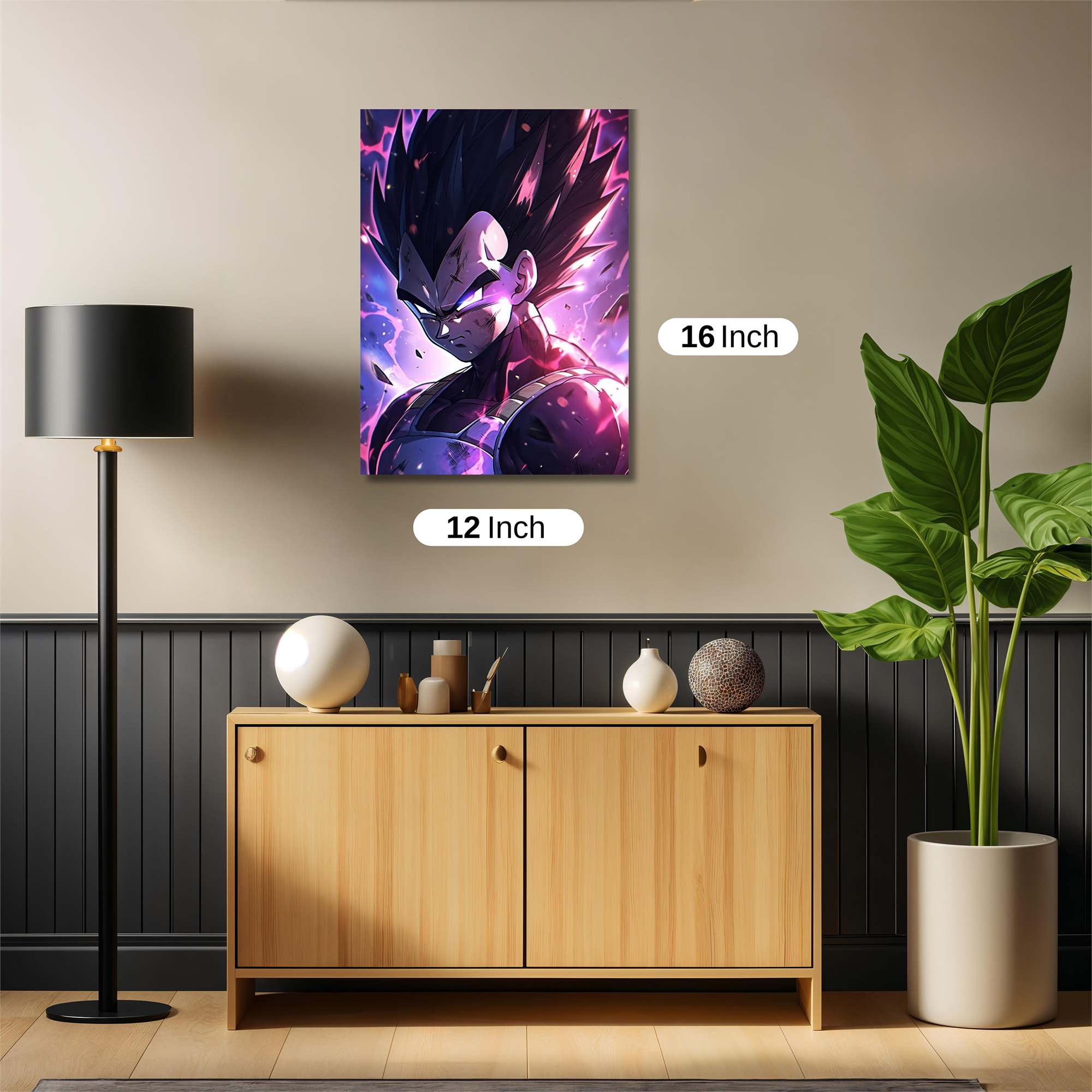 Vegeta Valiant Safe Wall Magnetic / M