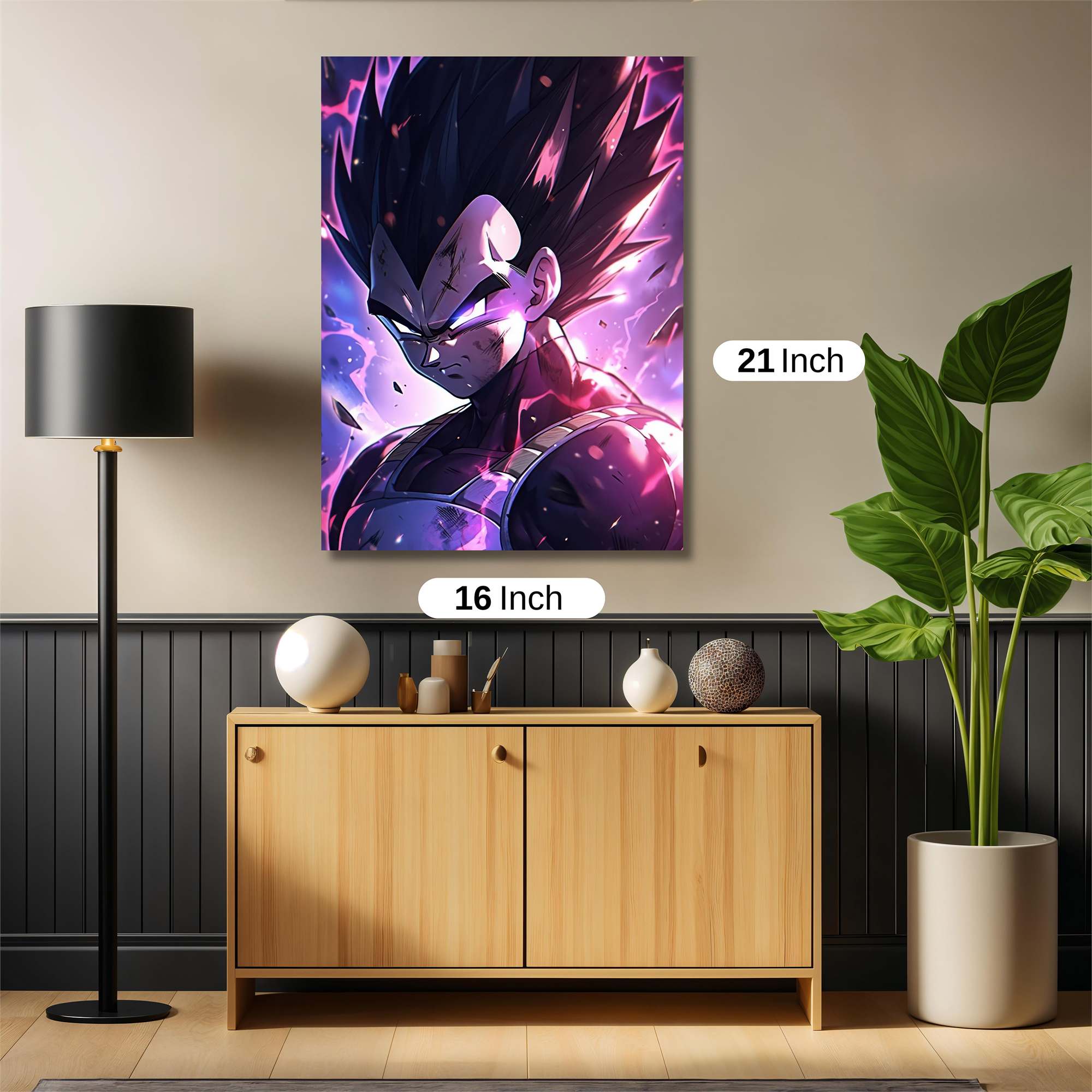 Vegeta Valiant Safe Wall Magnetic / M