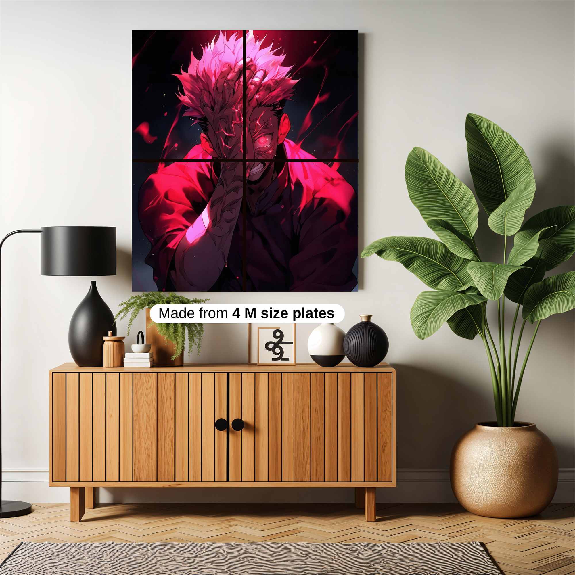 Sukuna Sinister Safe Wall Magnetic / M