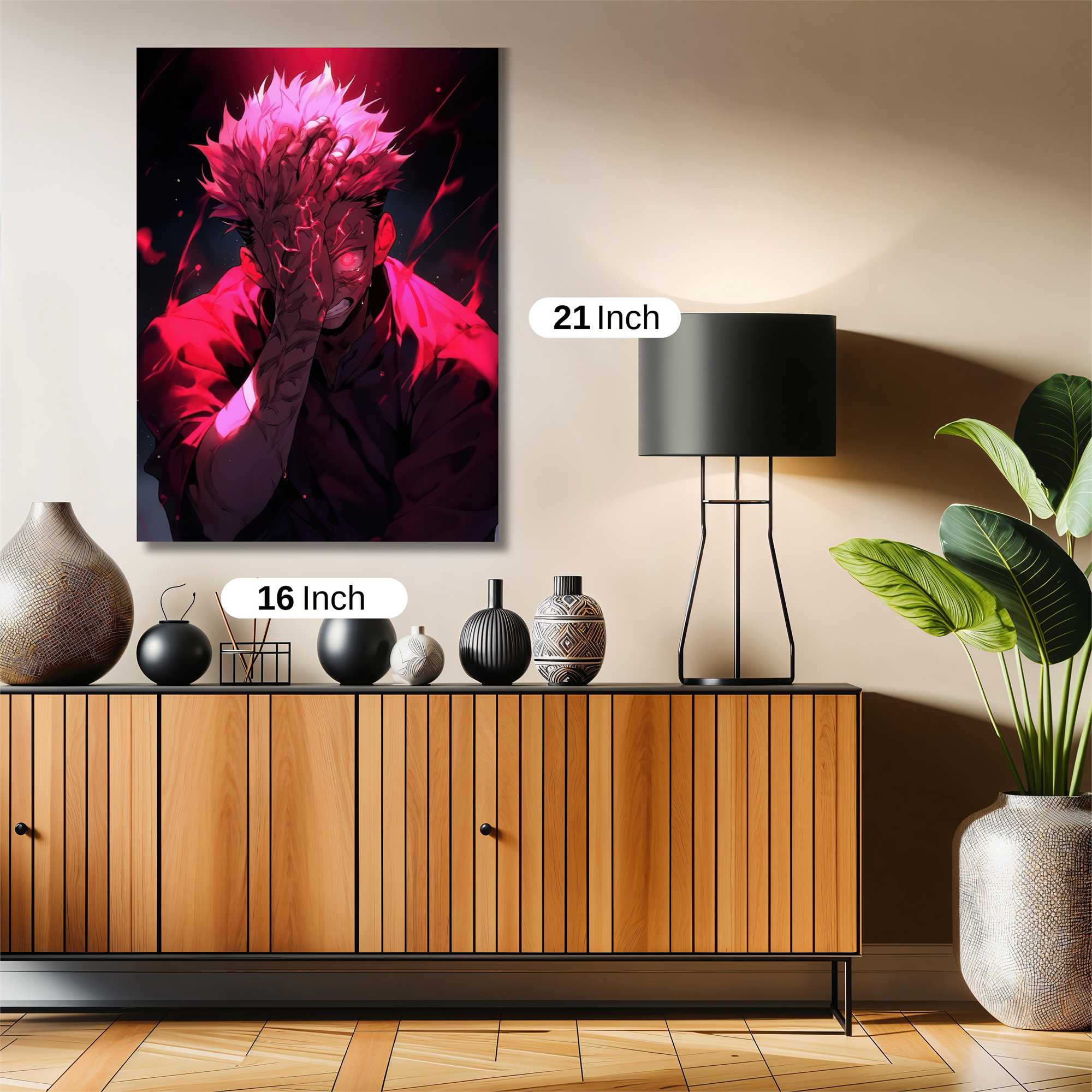 Sukuna Sinister Safe Wall Magnetic / M