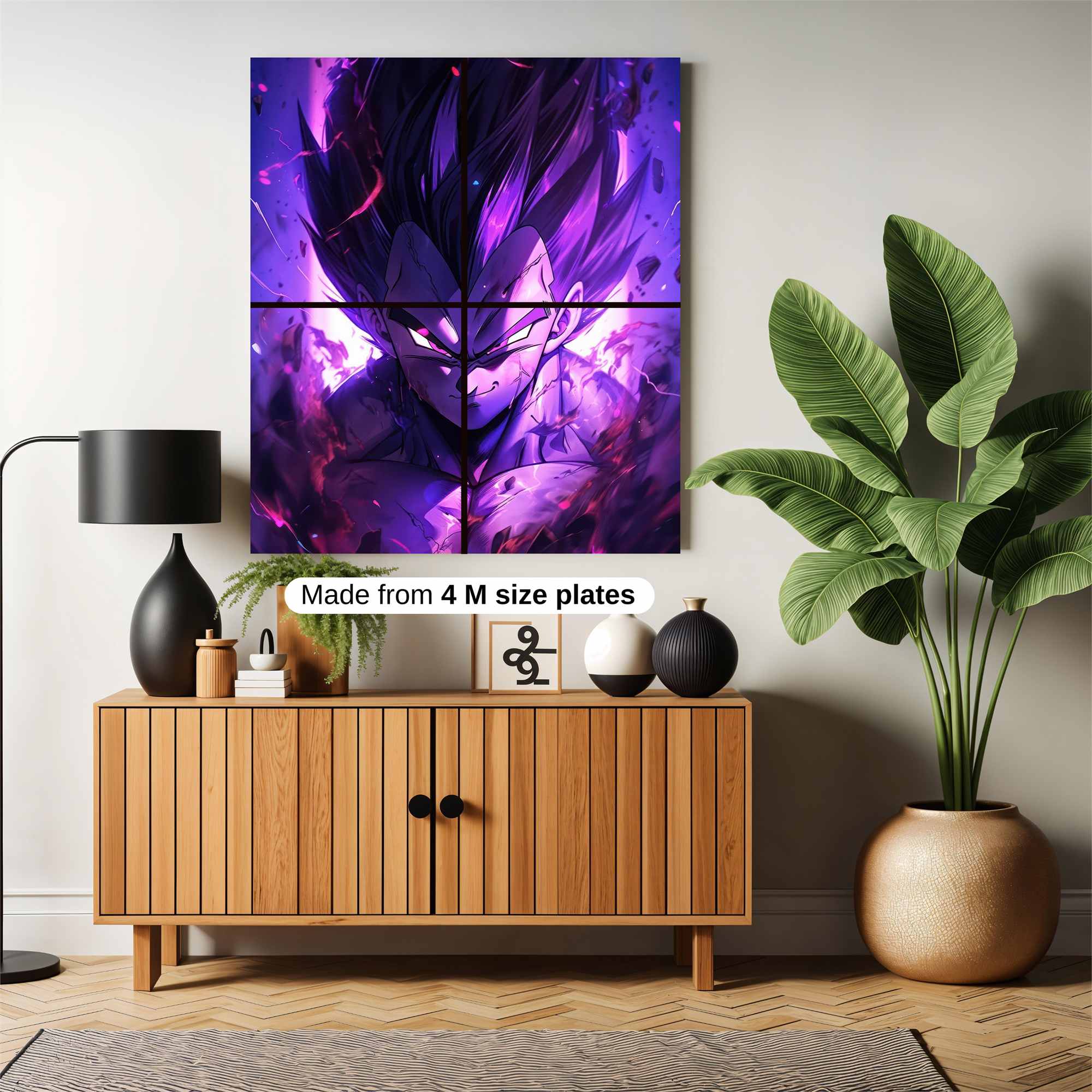 Vegeta Vengeful Safe Wall Magnetic / M