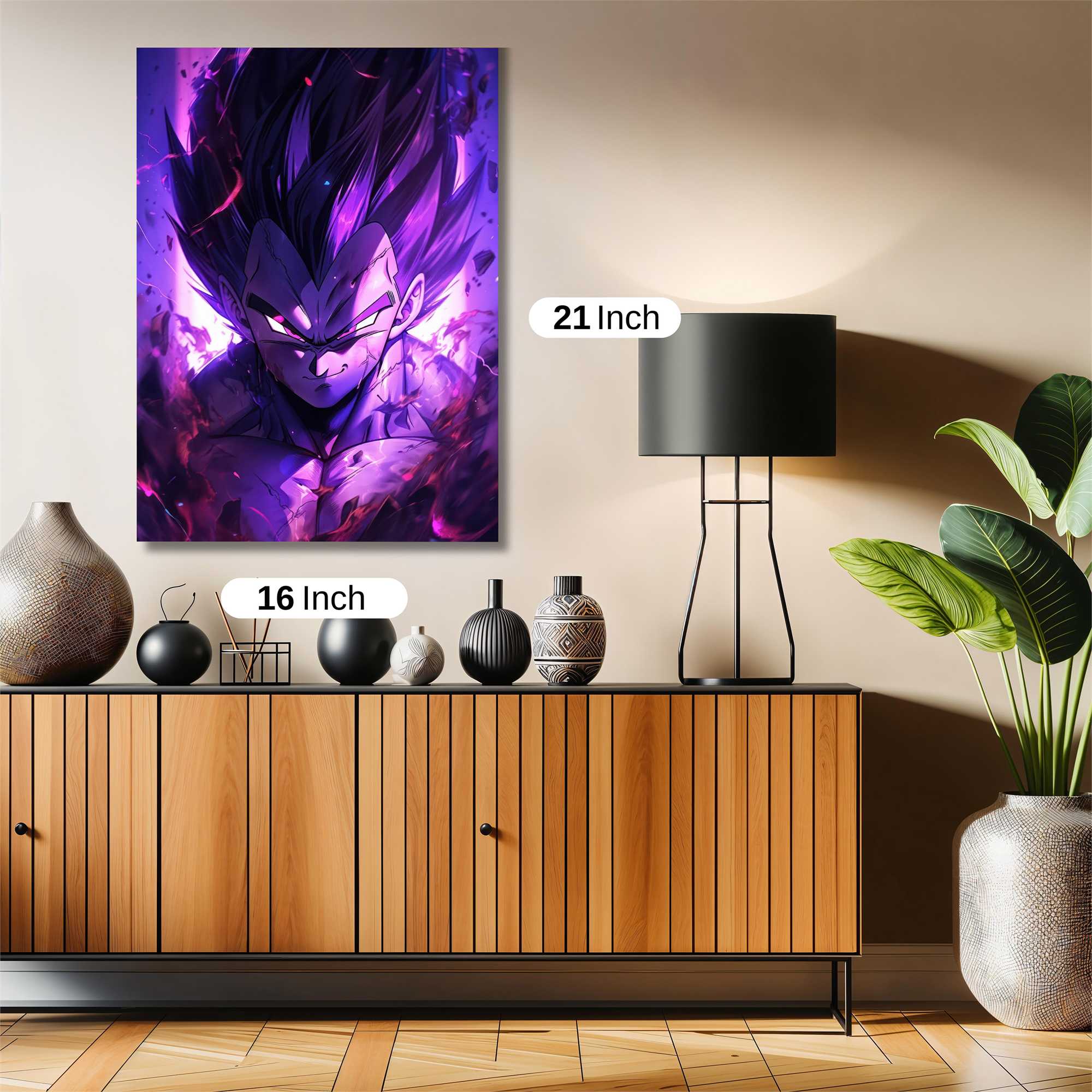 Vegeta Vengeful Safe Wall Magnetic / M