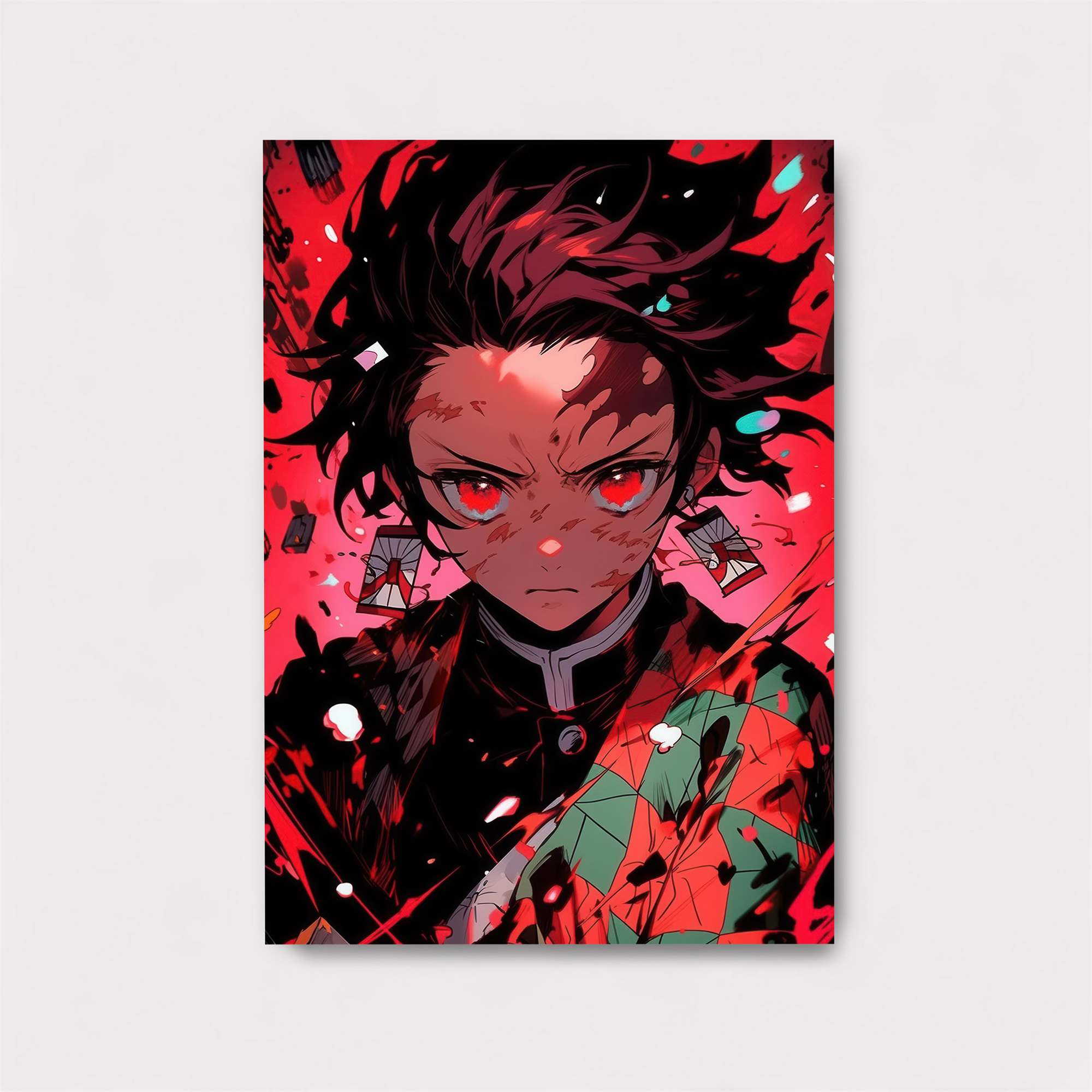 Tanjiro Rage Safe Wall Magnetic / M