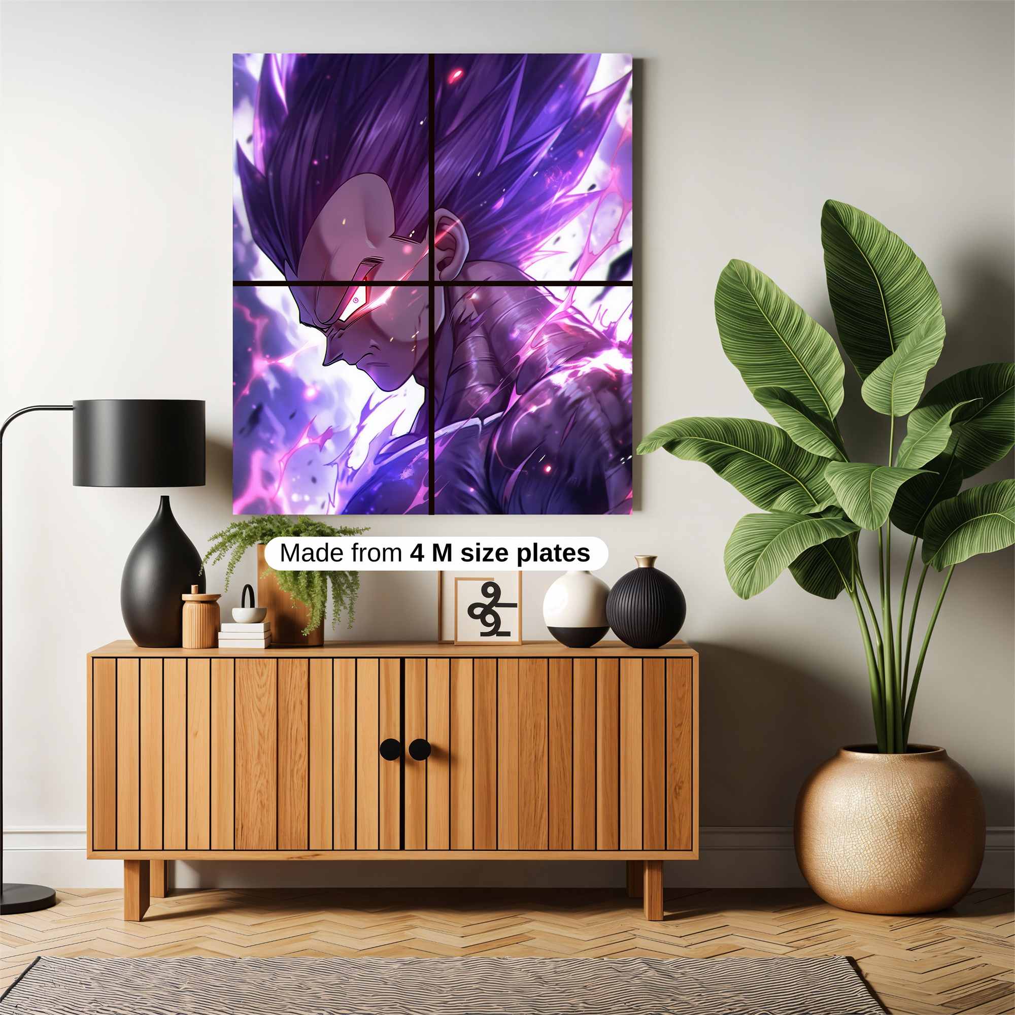 Vegeta Vengeful Safe Wall Magnetic / M