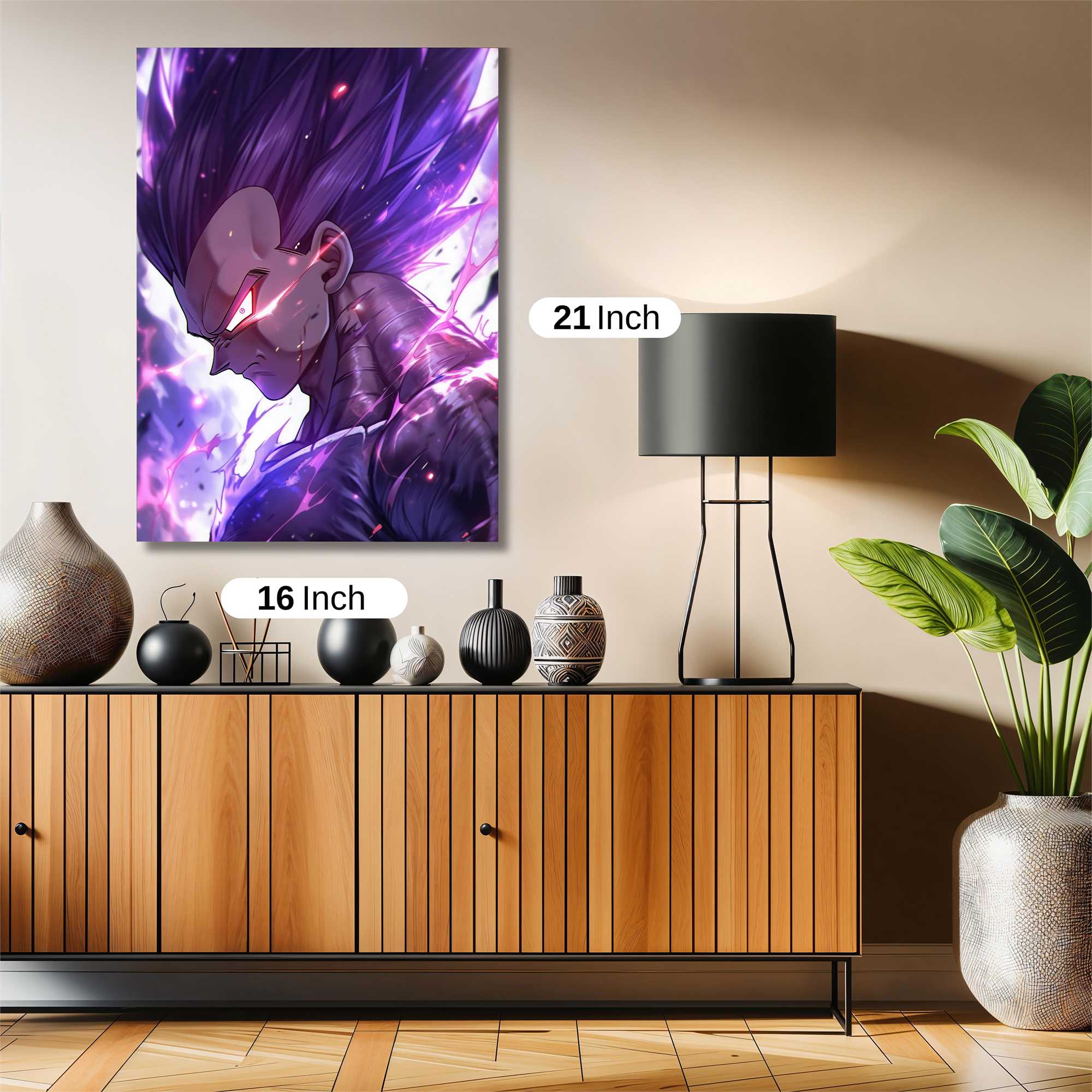 Vegeta Vengeful Safe Wall Magnetic / M