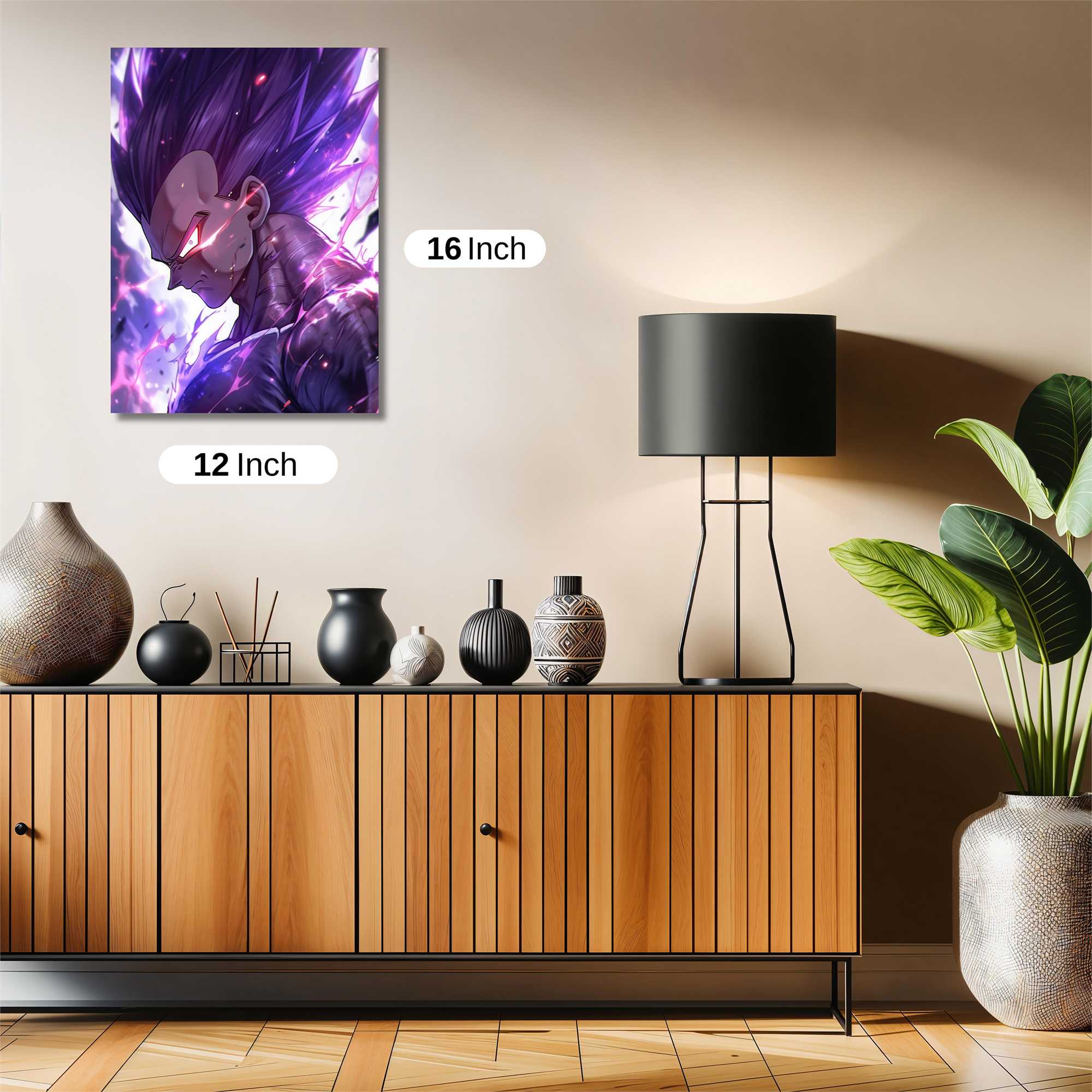 Vegeta Vengeful Safe Wall Magnetic / M