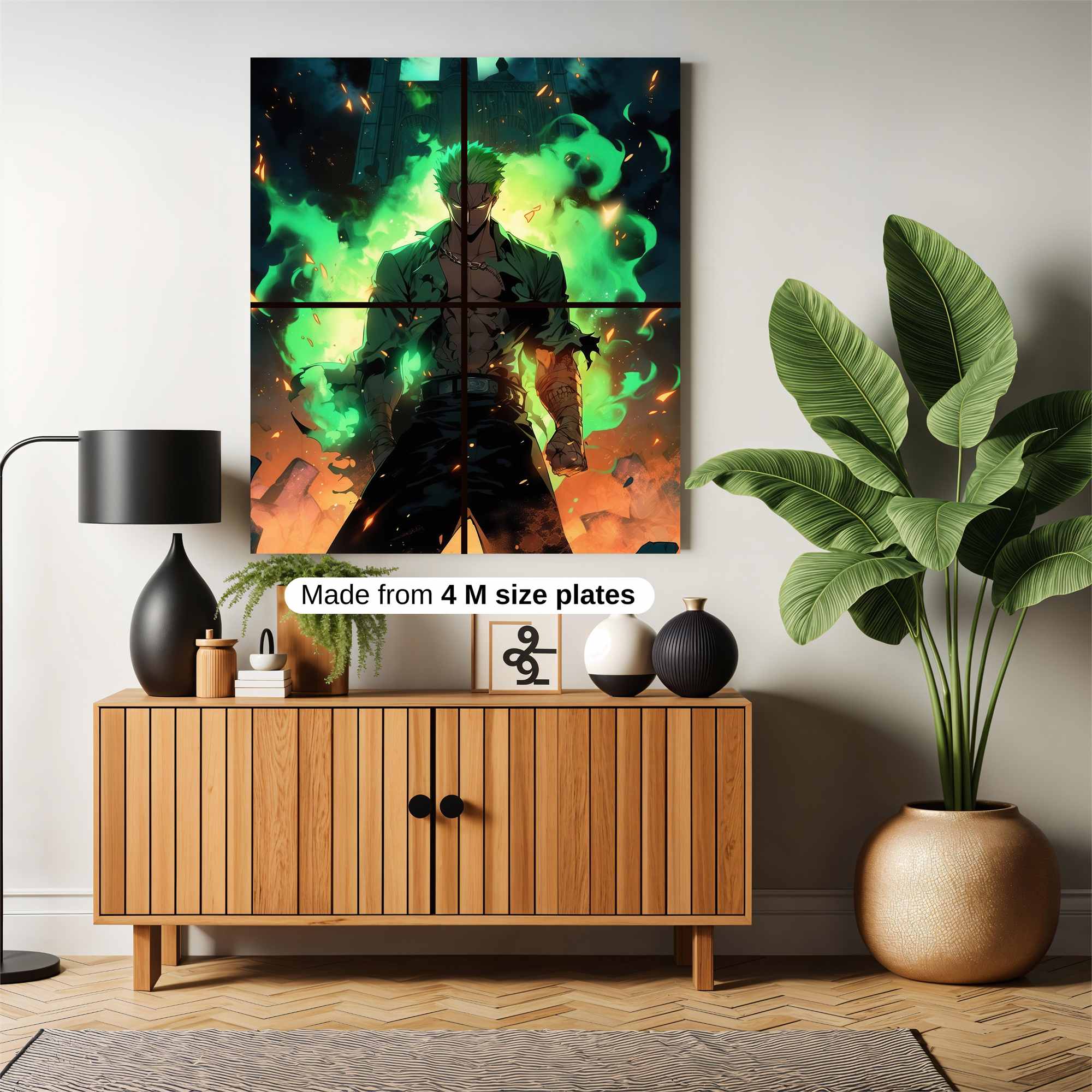 Zoro Blaze Safe Wall Magnetic / M