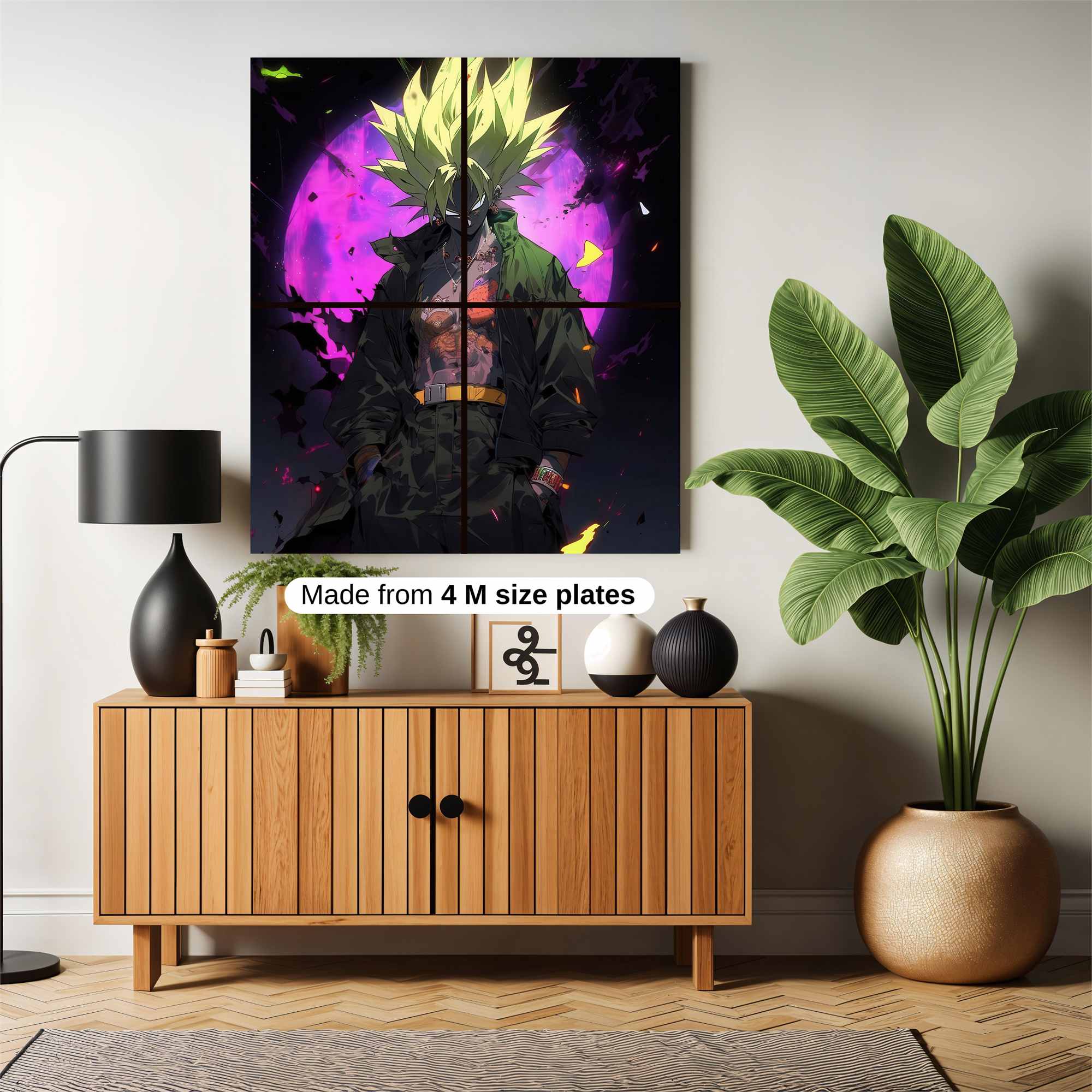 Broly Brooding Safe Wall Magnetic / M