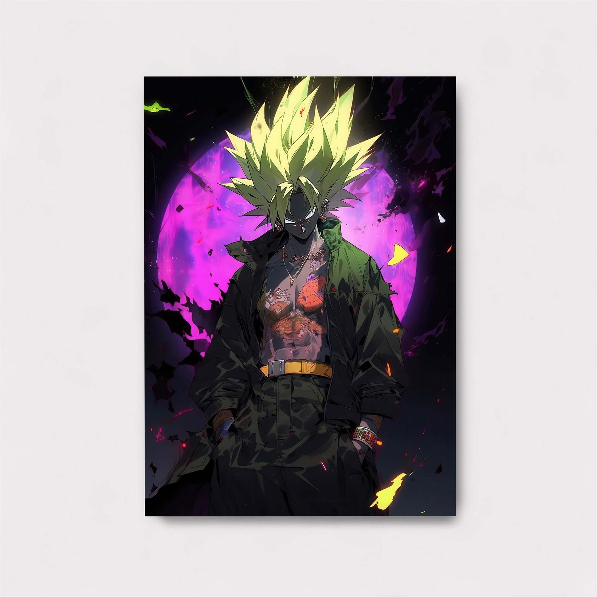 Broly Brooding Safe Wall Magnetic / M