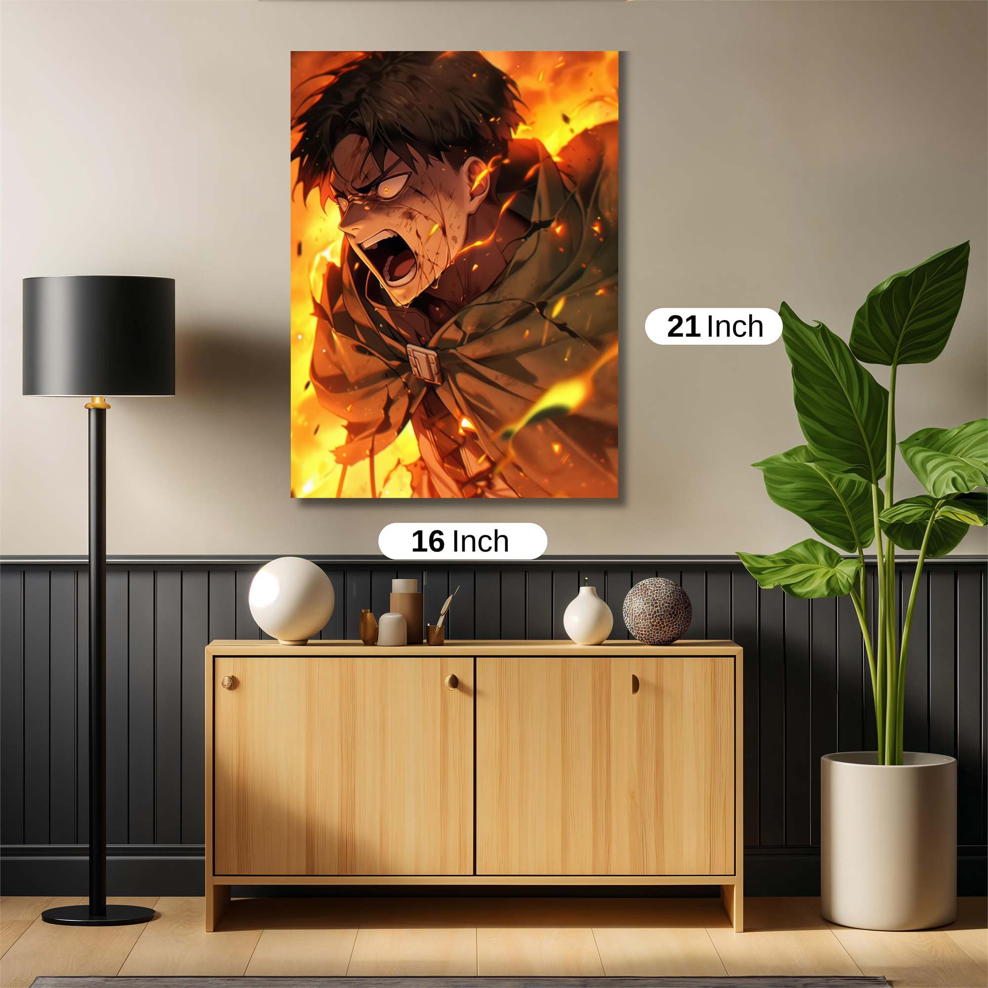 Levi Enraged Safe Wall Magnetic / M