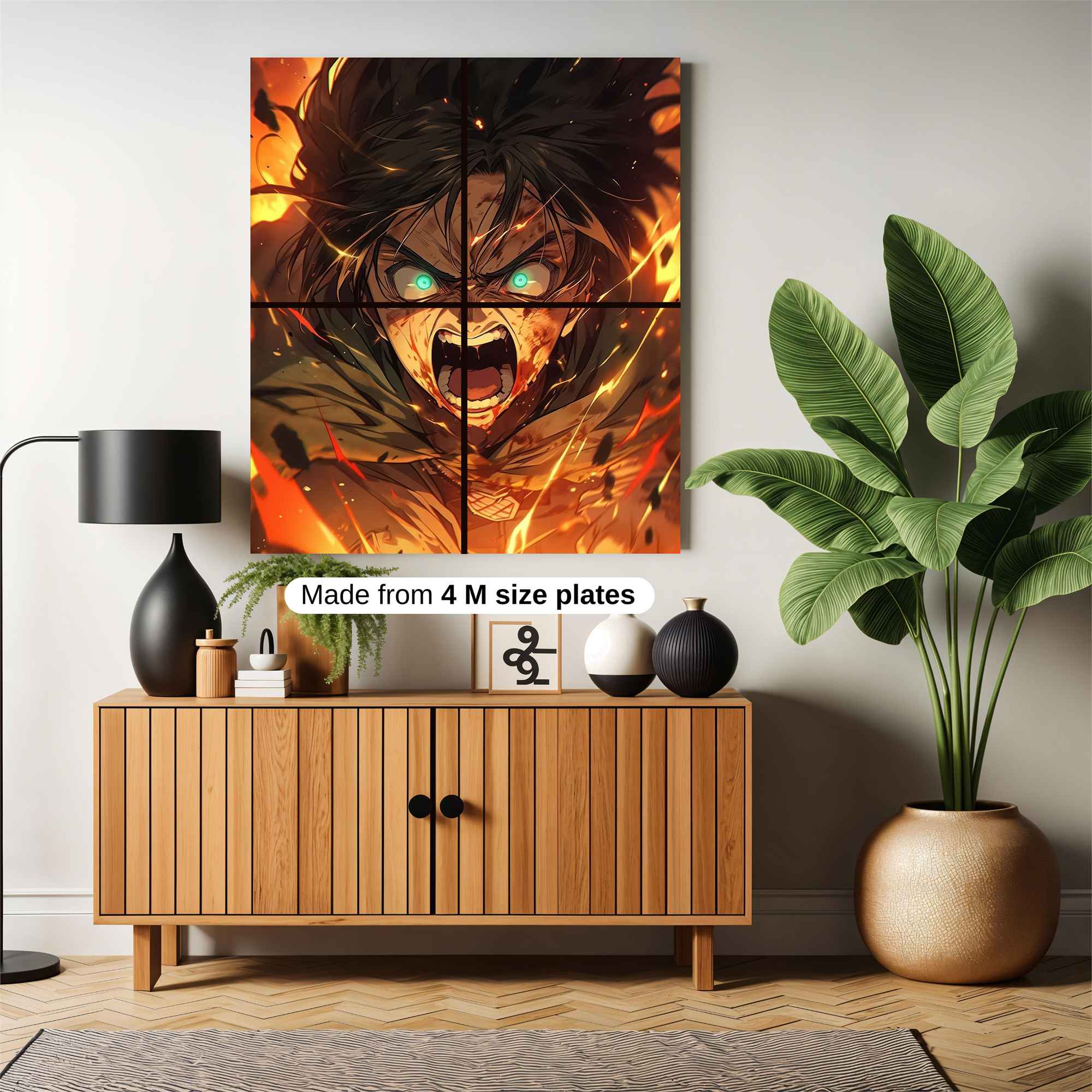 Eren Unleashed Safe Wall Magnetic / M