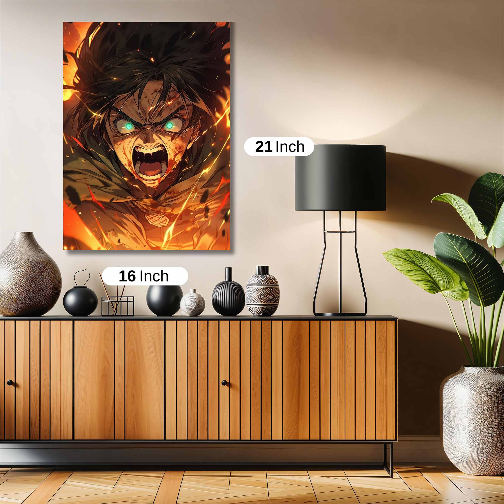 Eren Unleashed Safe Wall Magnetic / M