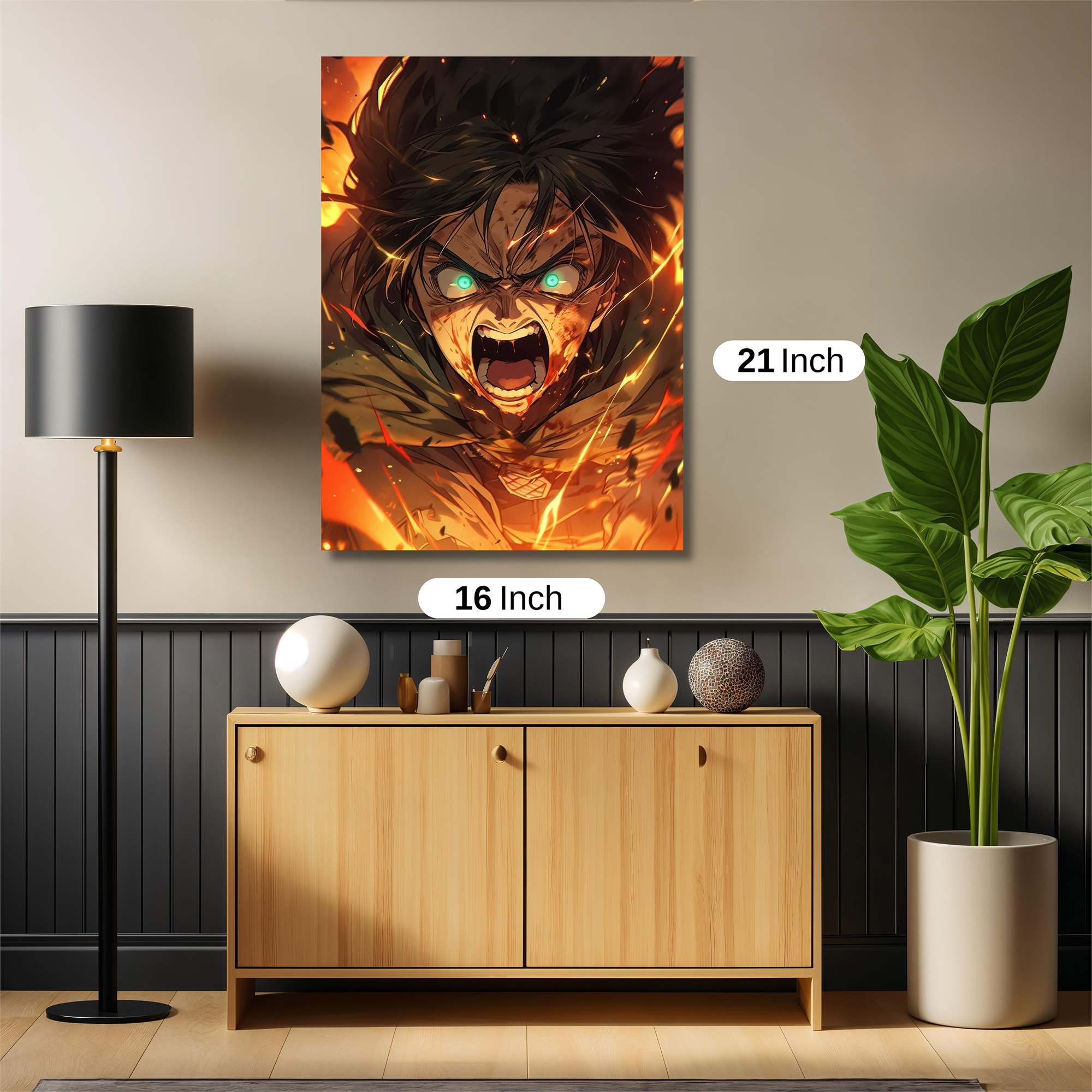 Eren Unleashed Safe Wall Magnetic / M