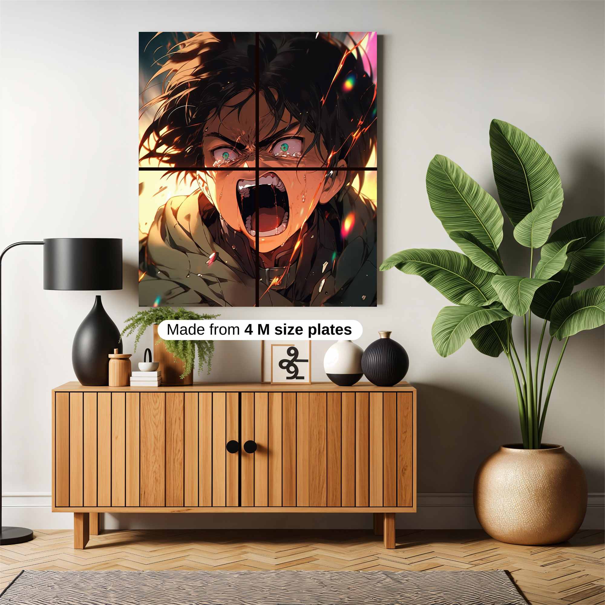 Eren Rage Safe Wall Magnetic / M