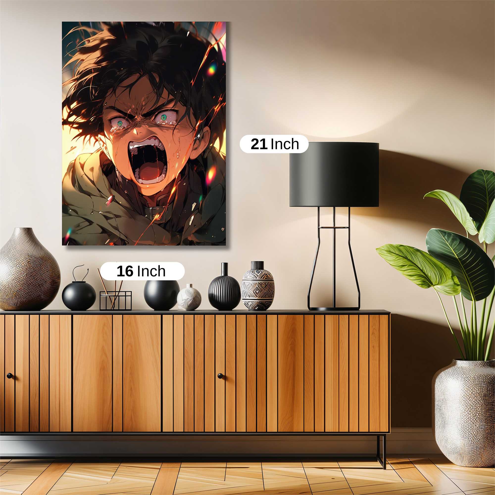 Eren Rage Safe Wall Magnetic / M