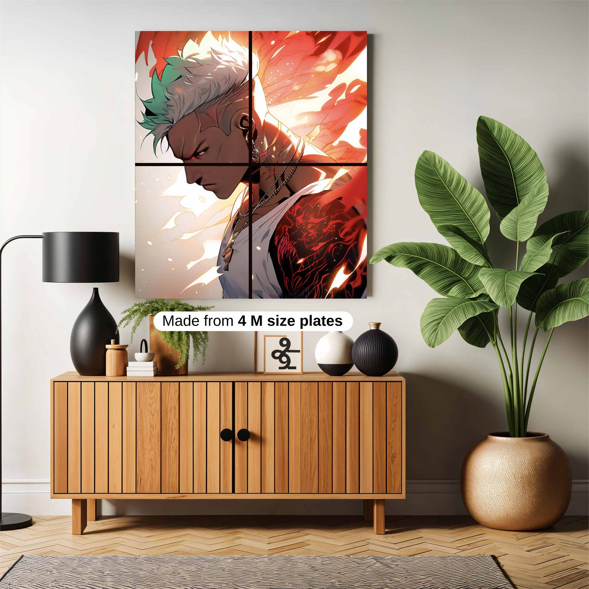 Phoenix Rising Safe Wall Magnetic / M