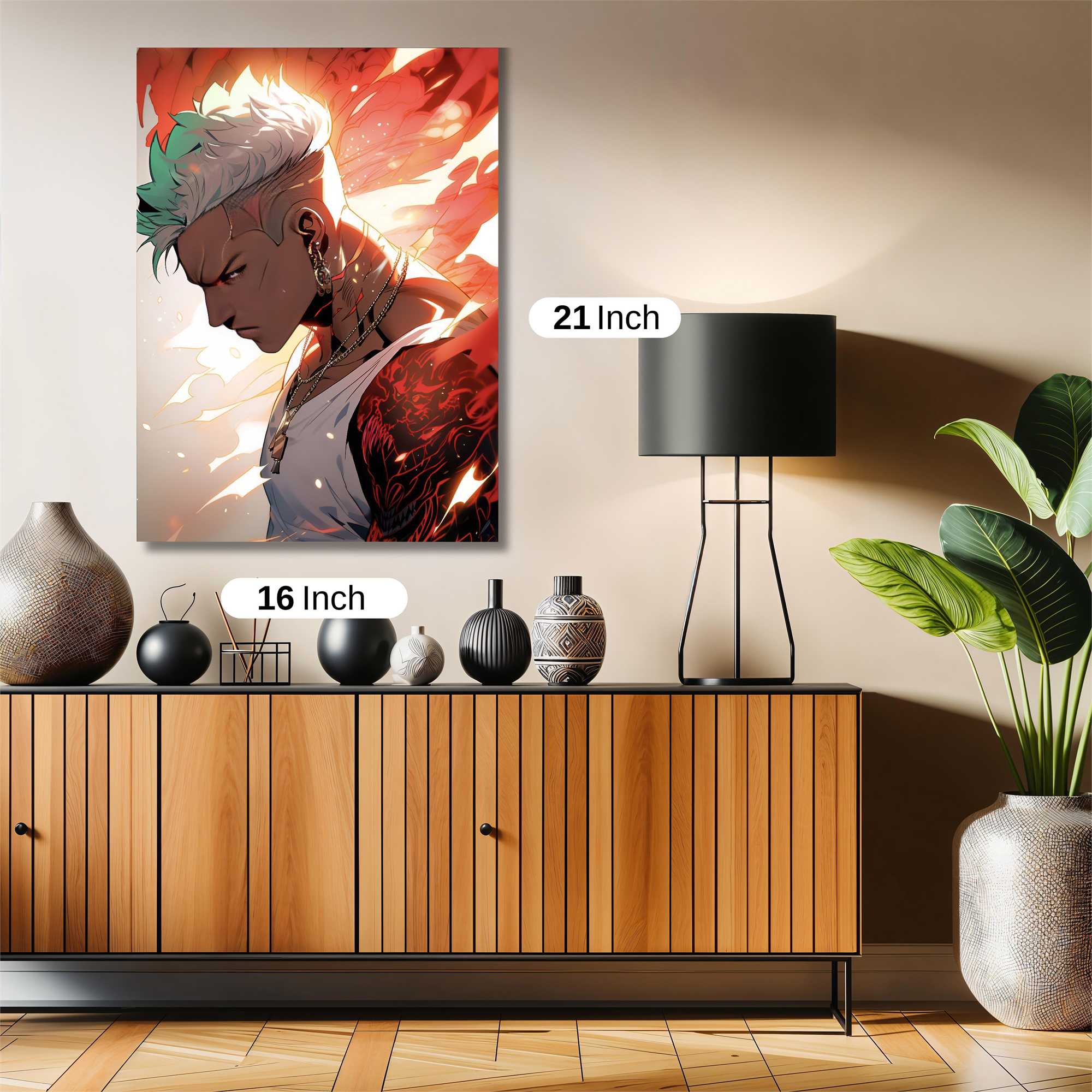 Phoenix Rising Safe Wall Magnetic / M