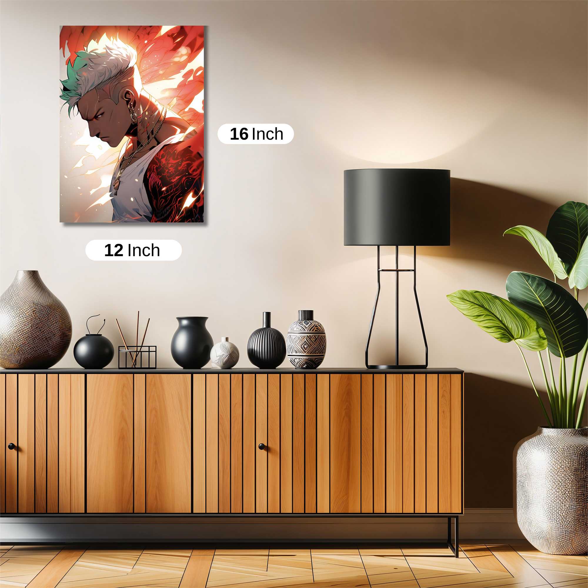 Phoenix Rising Safe Wall Magnetic / M