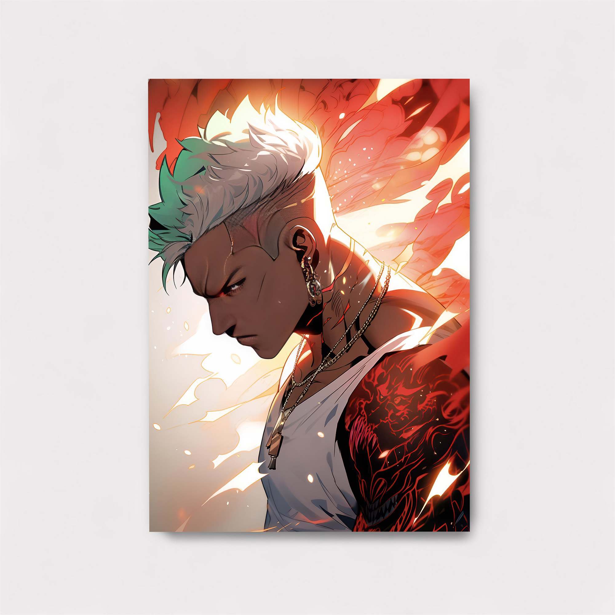 Phoenix Rising Safe Wall Magnetic / M