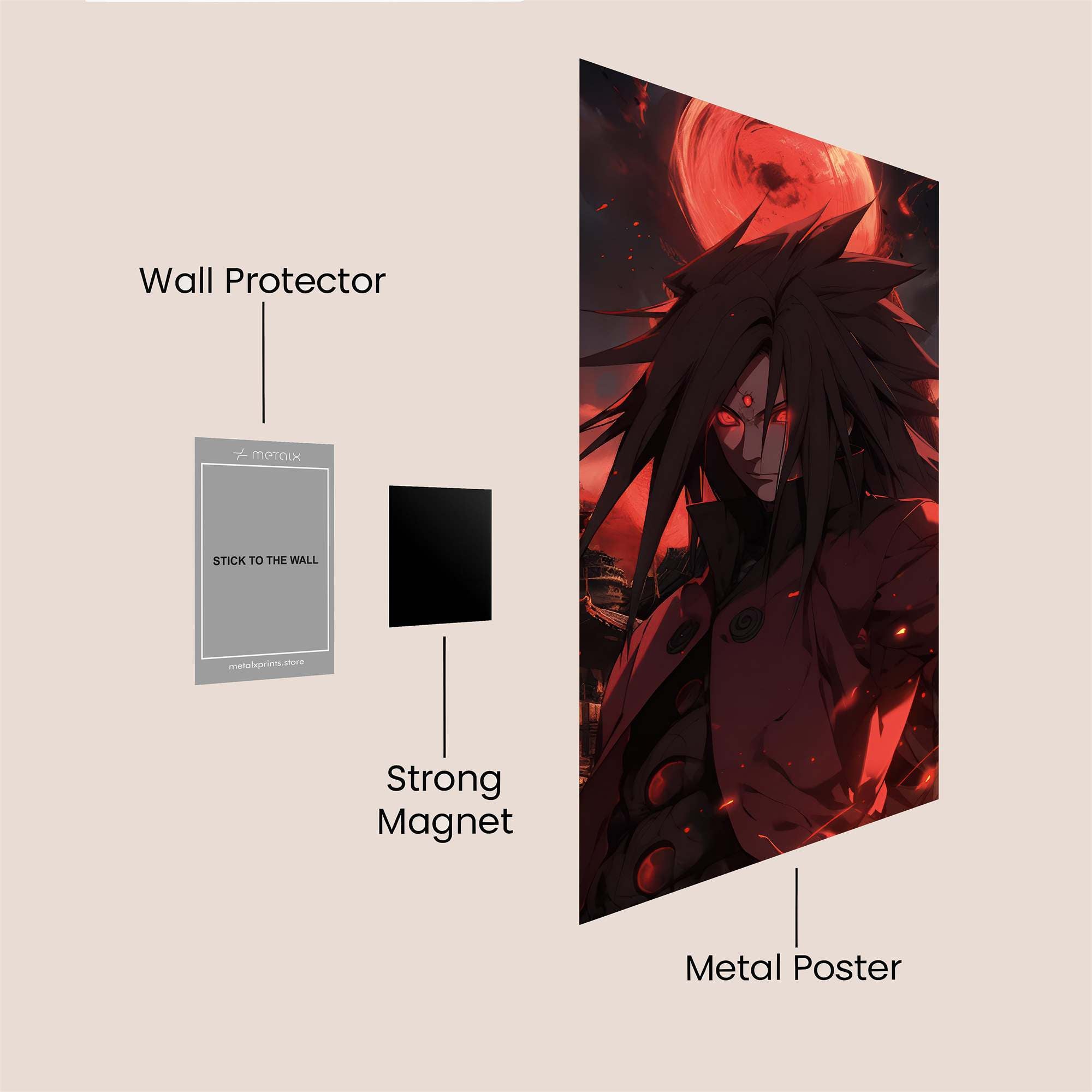 Madara Menace Safe Wall Magnetic / M