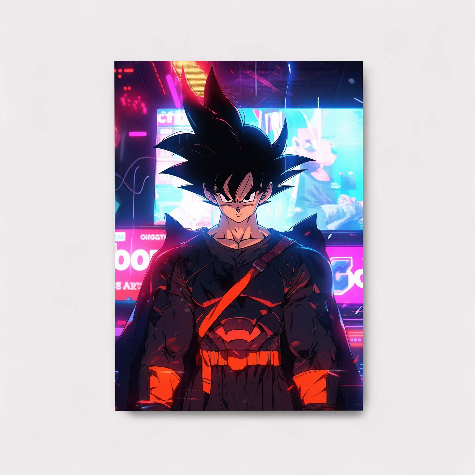 Goku Cyberpunk Safe Wall Magnetic / M