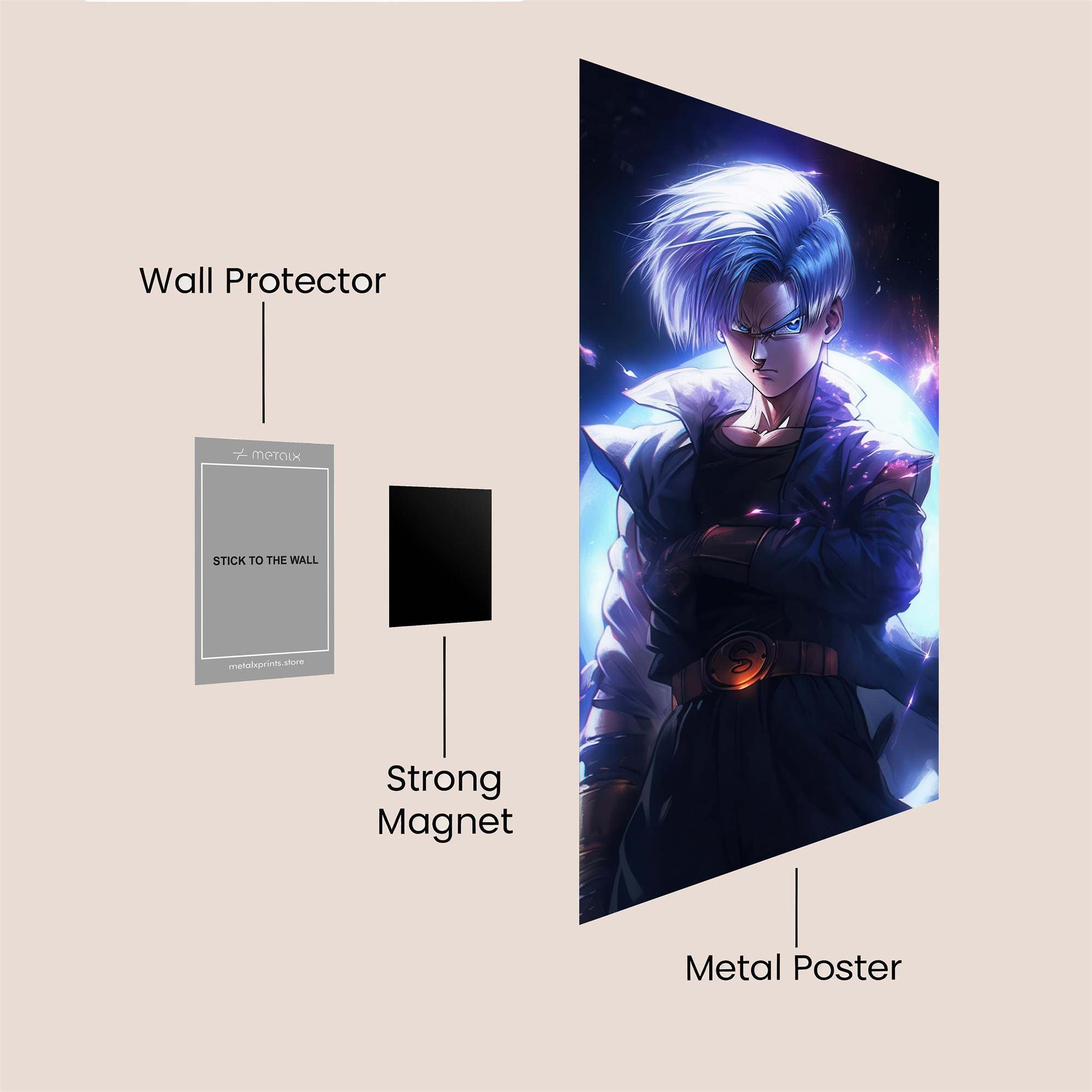 Trunks Tempest Safe Wall Magnetic / M